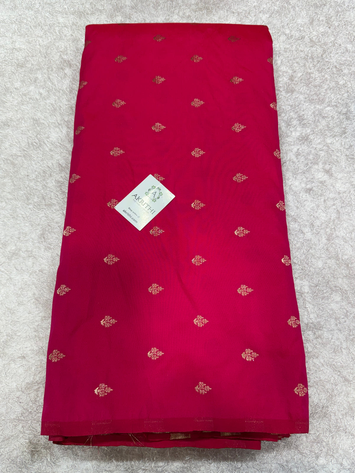 Semi Banarasi silk fabric