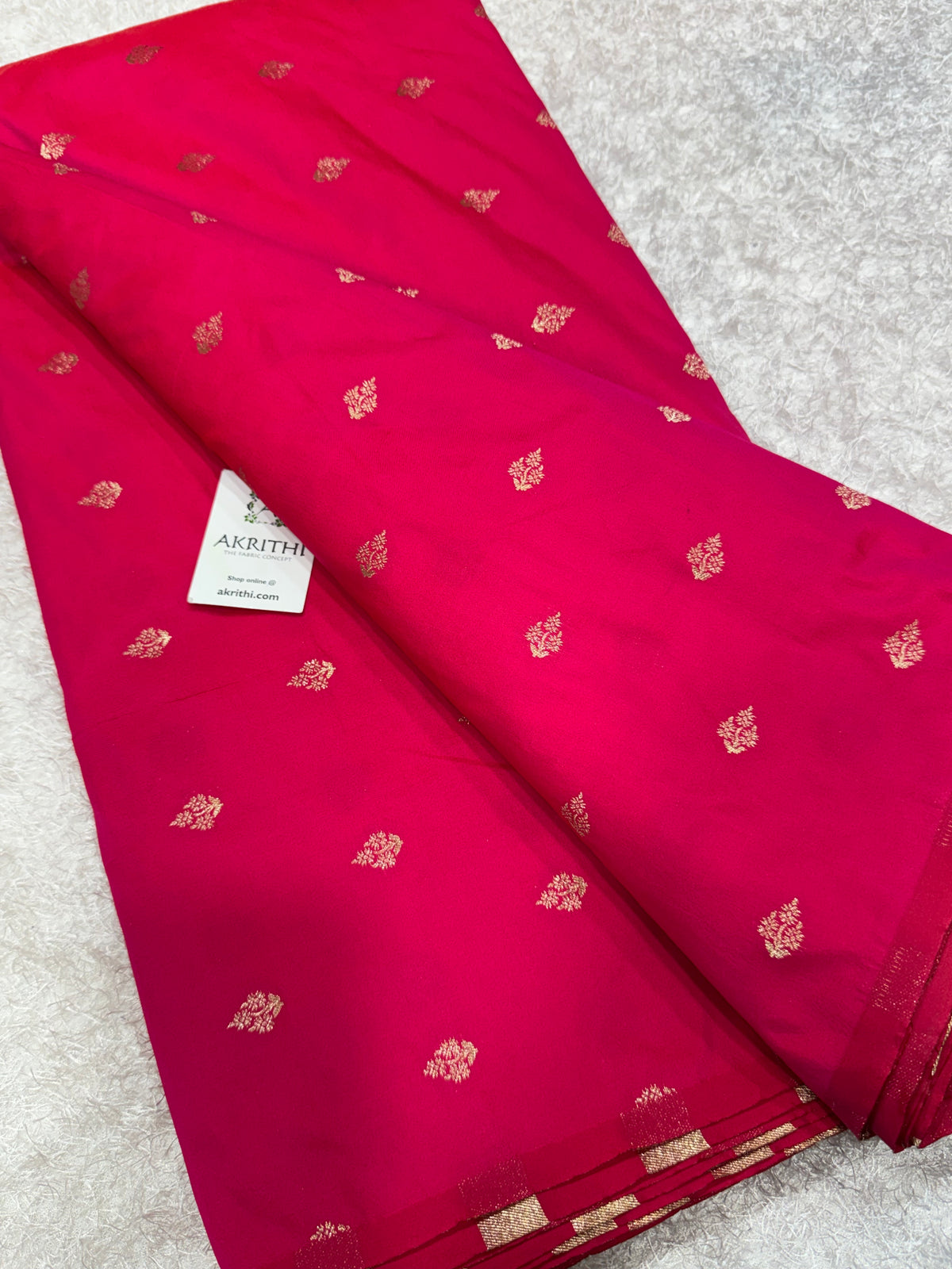 Semi Banarasi silk fabric