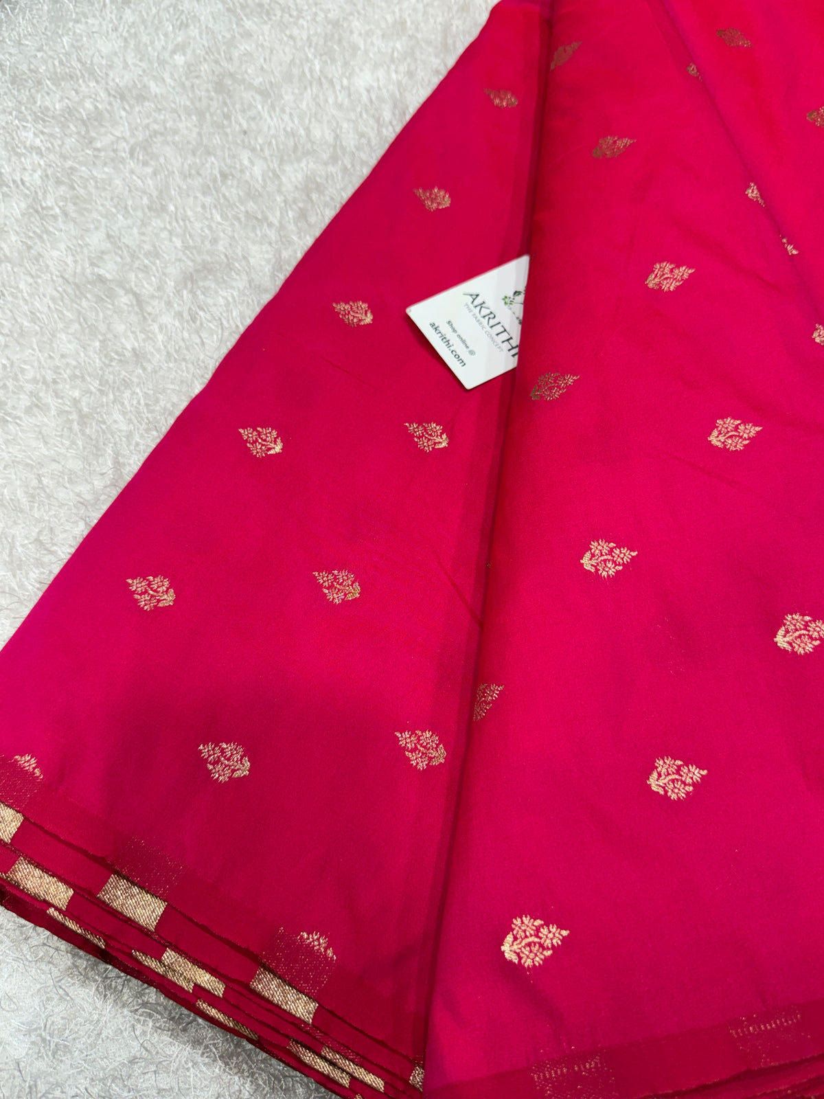 Semi Banarasi silk fabric