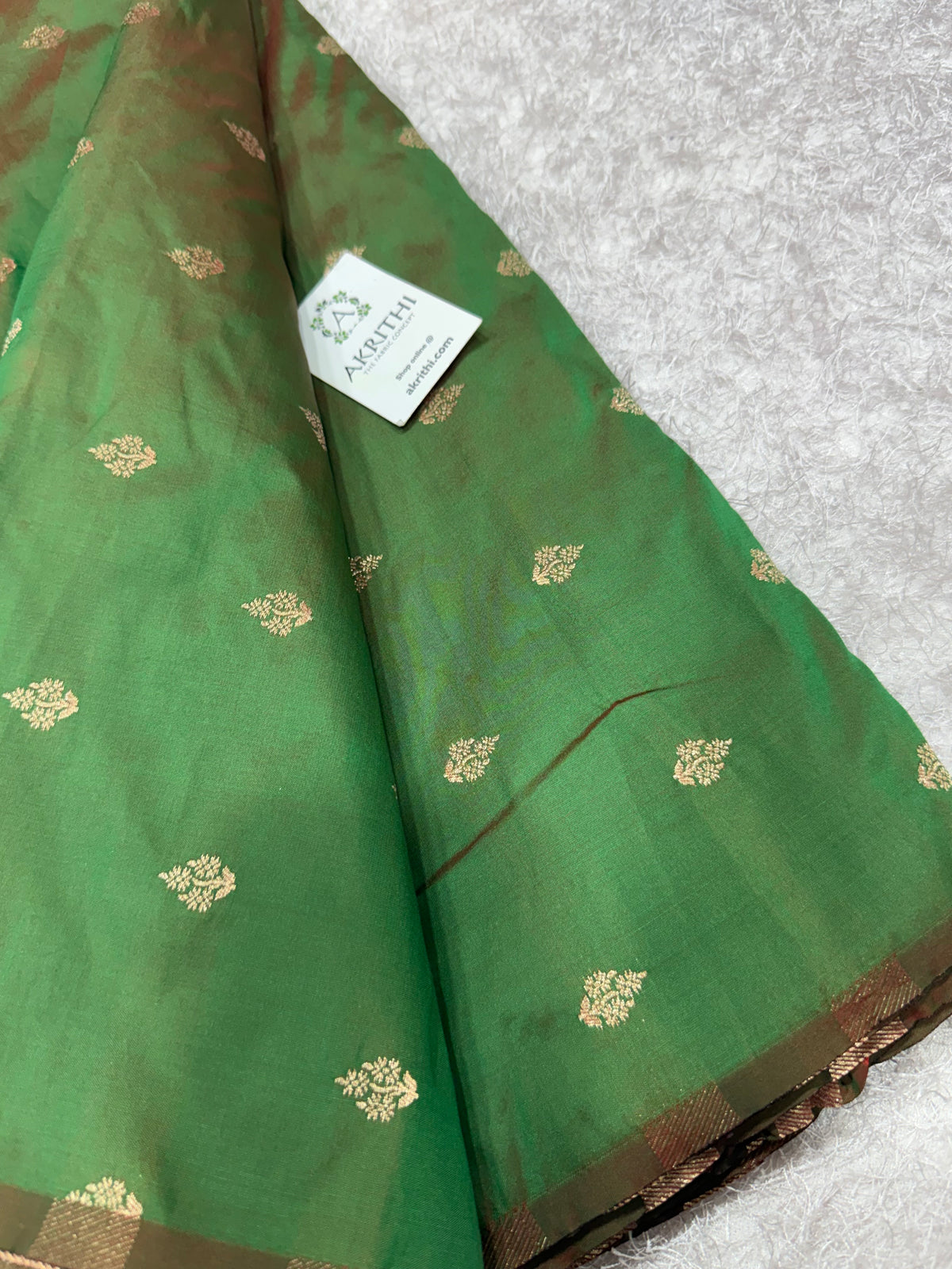 Semi Banarasi silk fabric