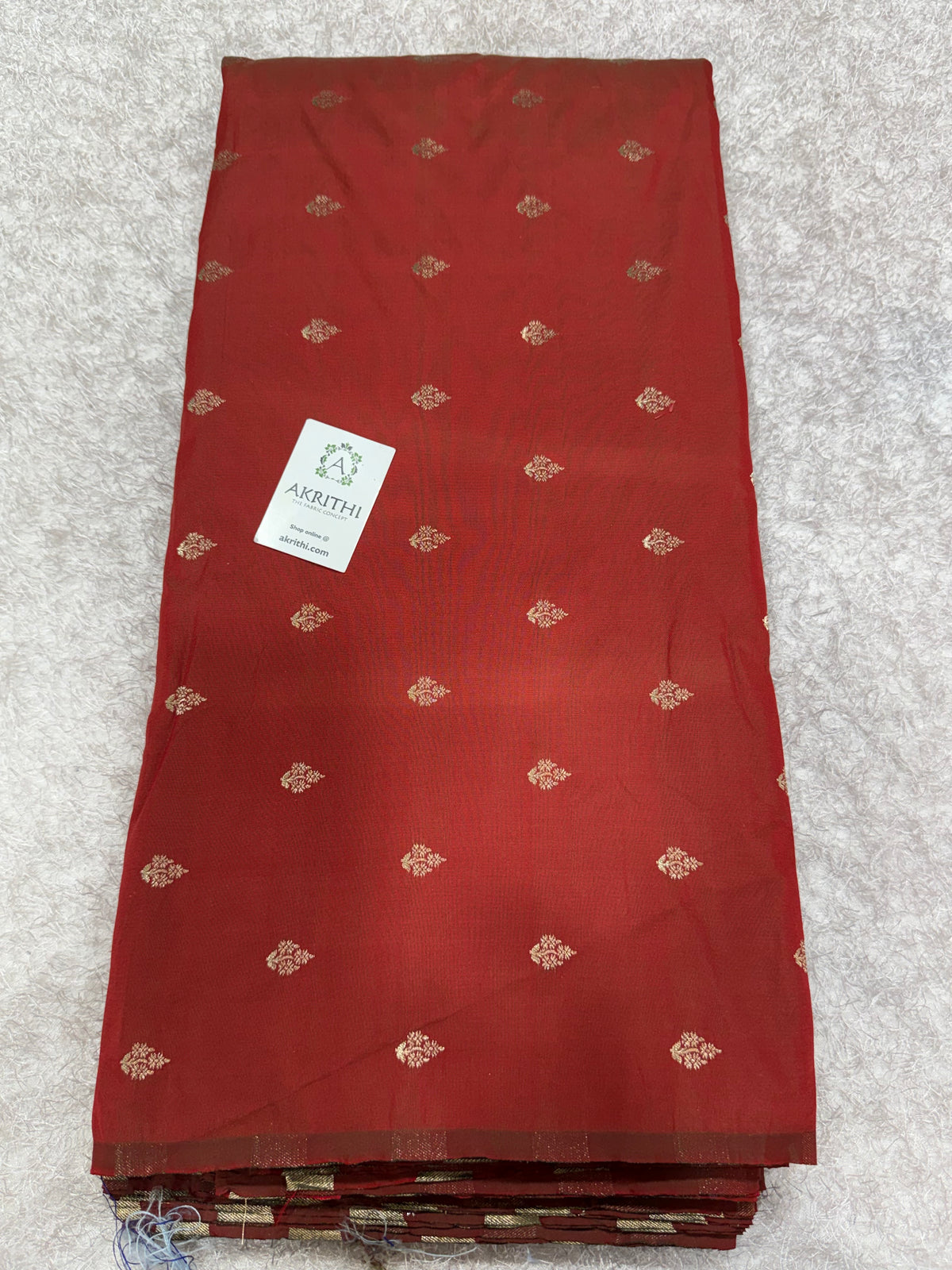 Semi Banarasi silk fabric