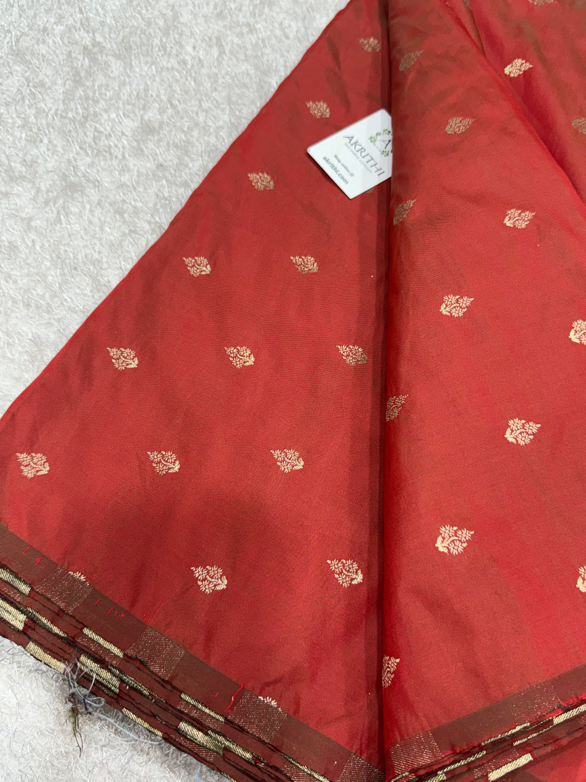 Semi Banarasi silk fabric