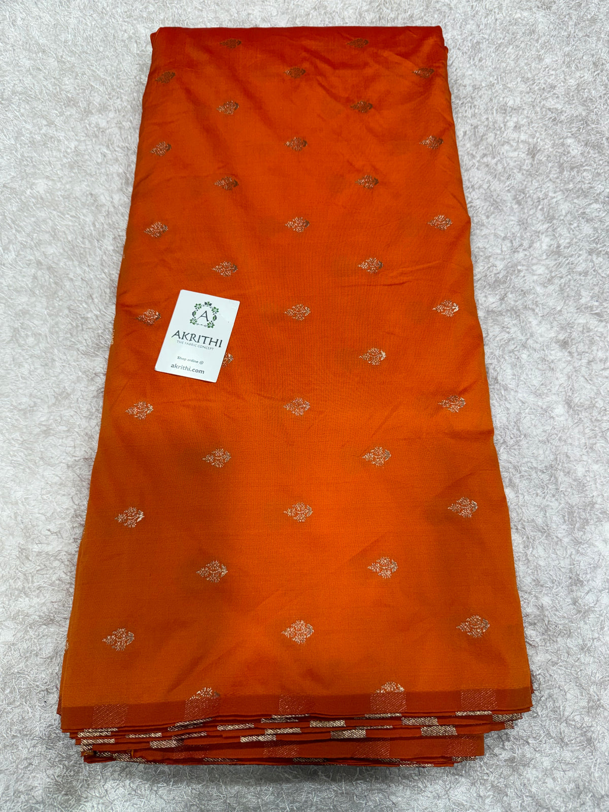 Semi Banarasi silk fabric