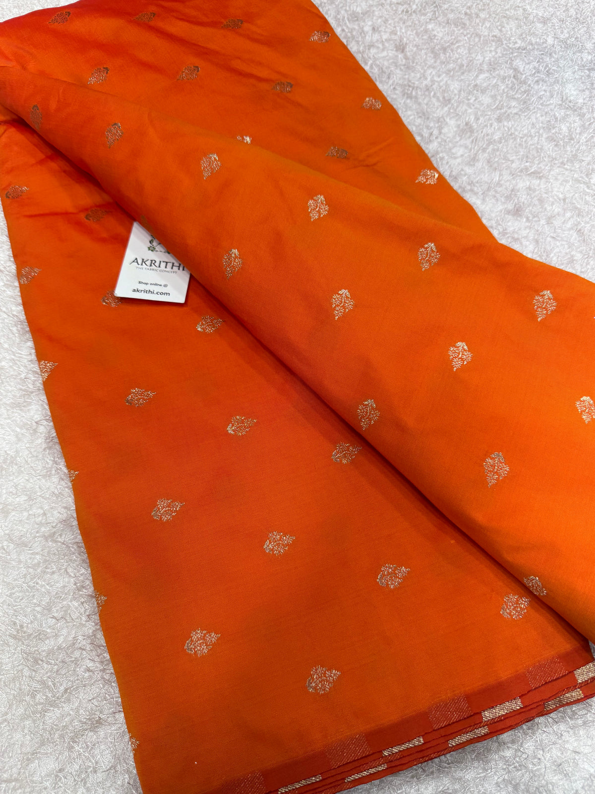 Semi Banarasi silk fabric