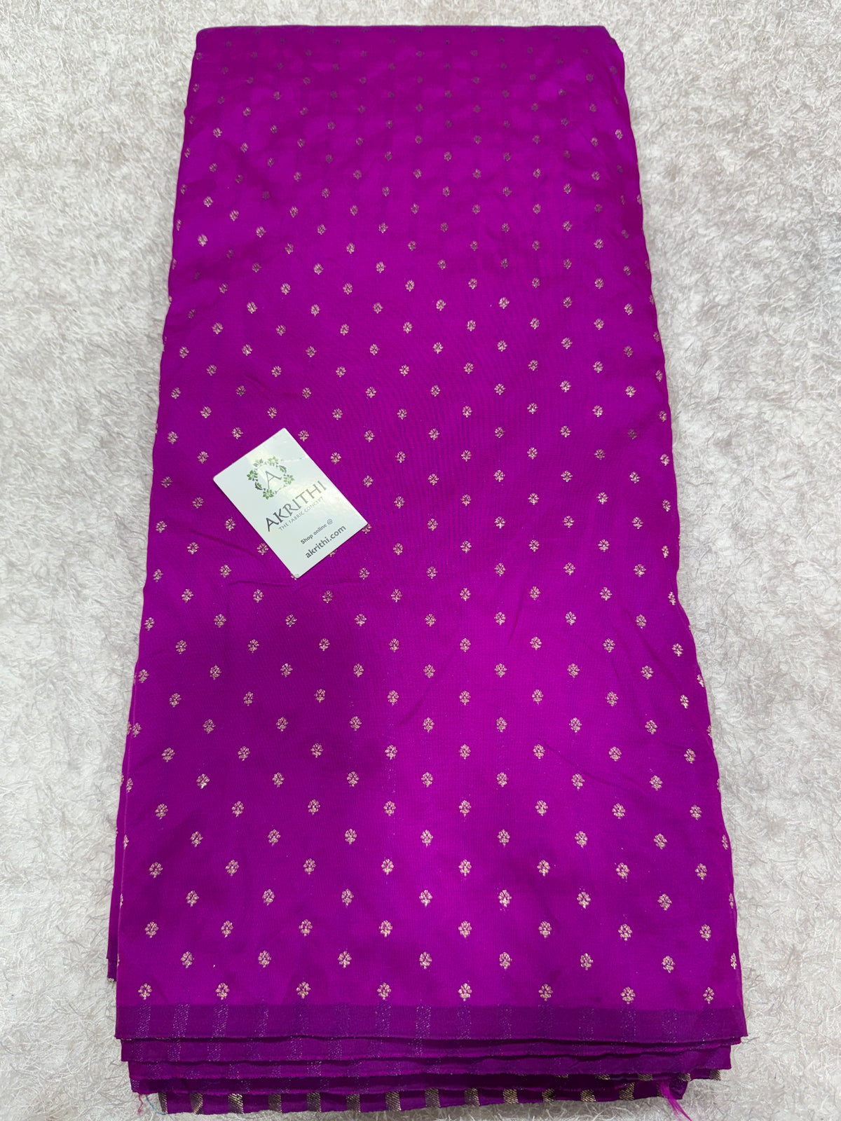 Semi Banarasi silk fabric