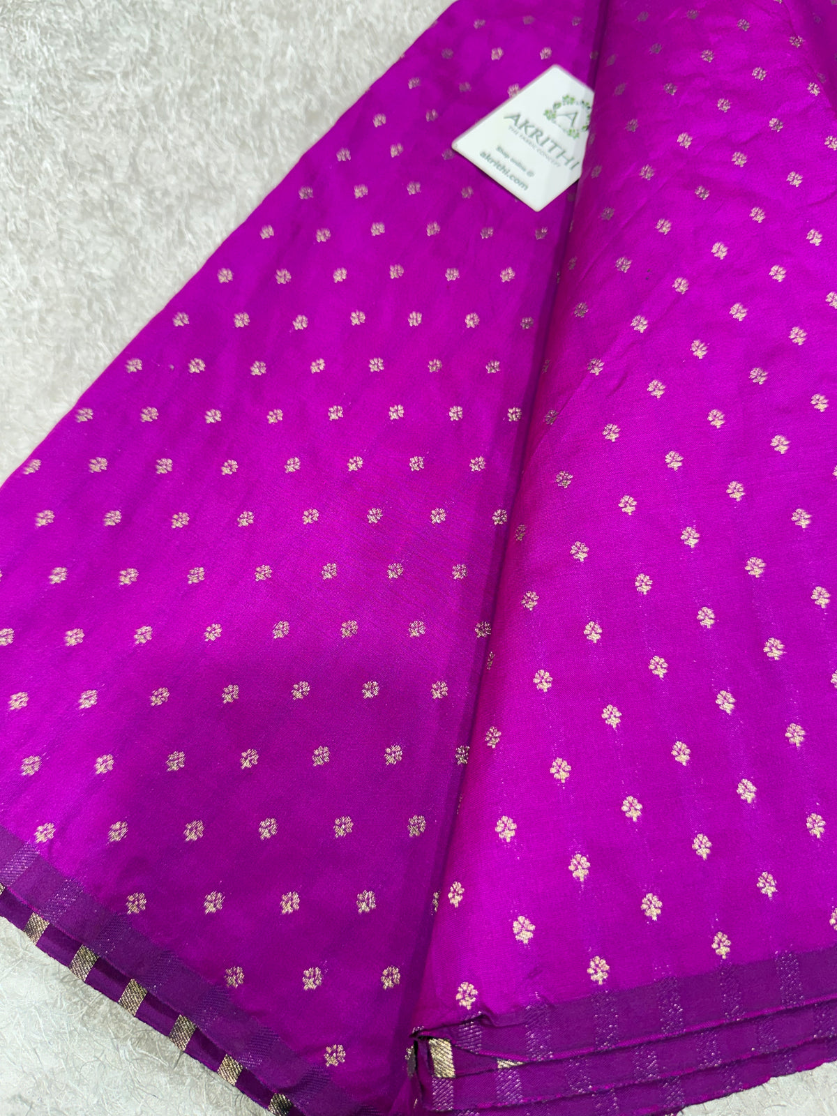 Semi Banarasi silk fabric