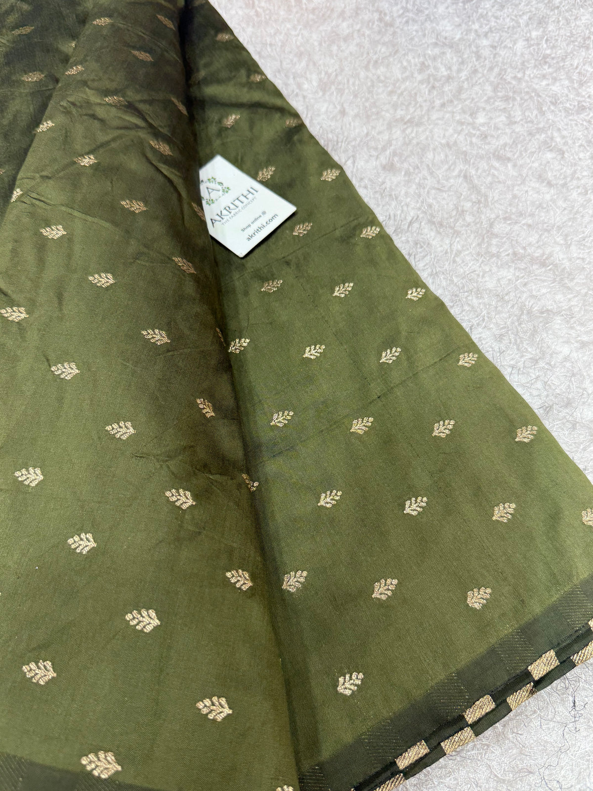 Semi Banarasi silk fabric