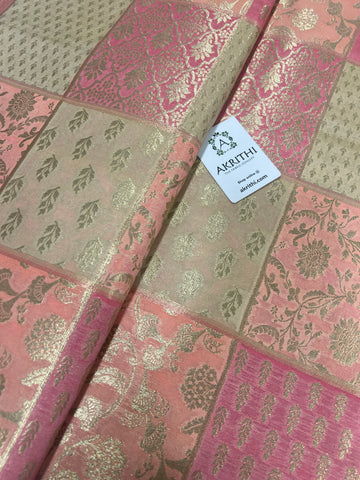 Pure Banarasi brocade fabric