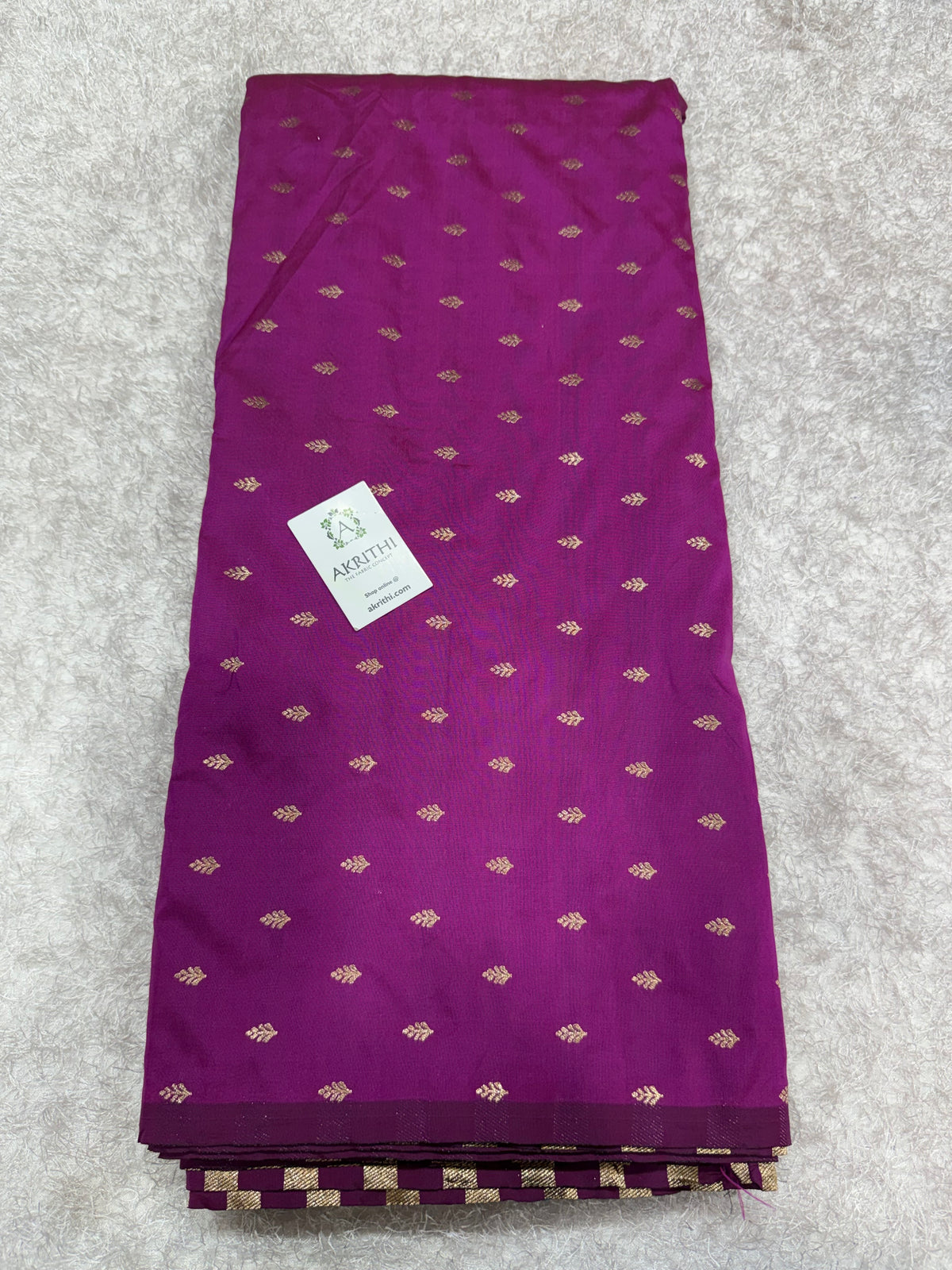 Semi Banarasi silk fabric