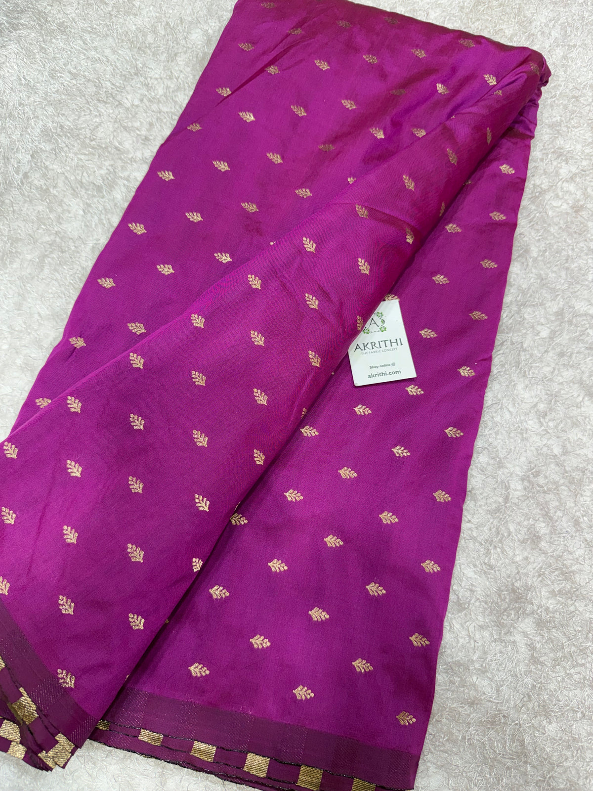 Semi Banarasi silk fabric
