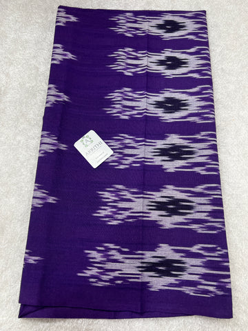 Handloom Ikat pure cotton fabric