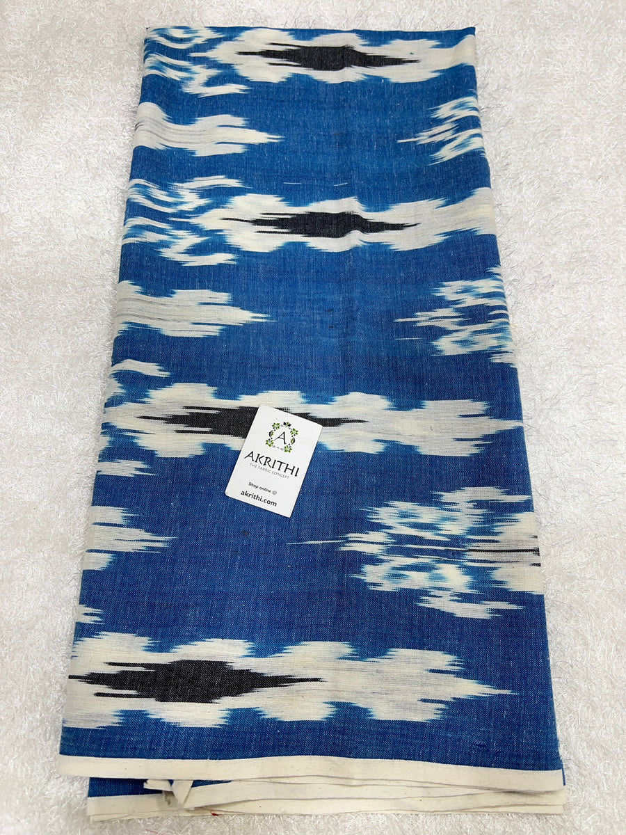 Handloom Ikat pure cotton fabric