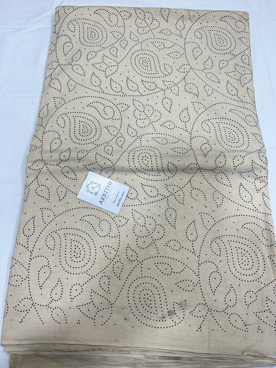 Printed pure cotton fabric