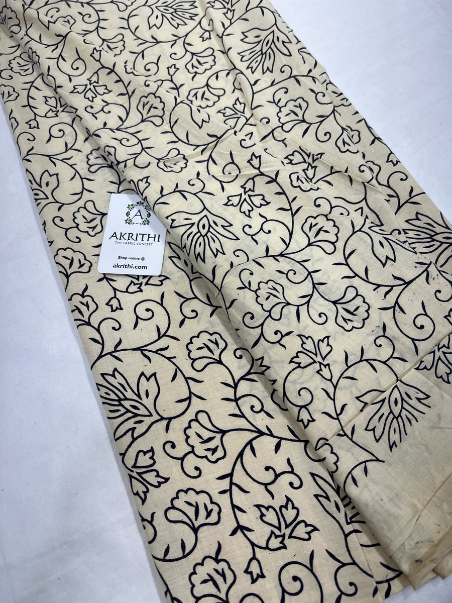 Printed pure cotton fabric