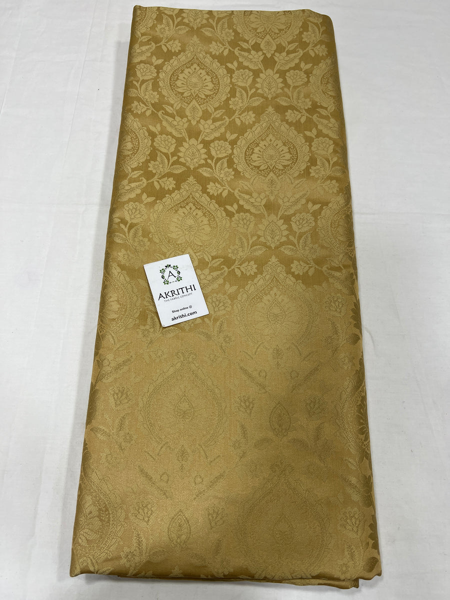 Pure Banarasi brocade fabric