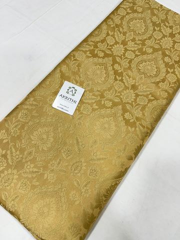 Pure Banarasi brocade fabric