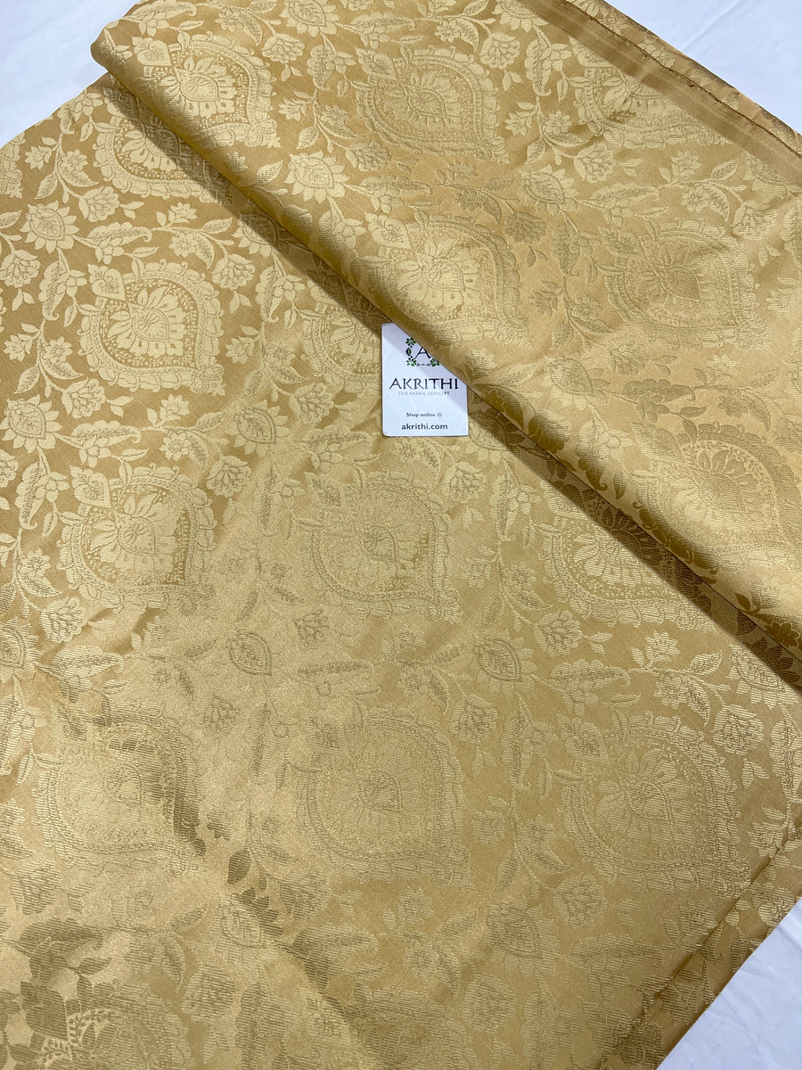 Pure Banarasi brocade fabric