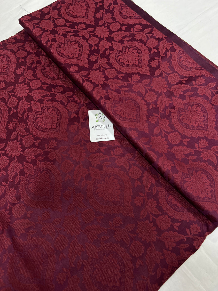 Pure Banarasi brocade fabric