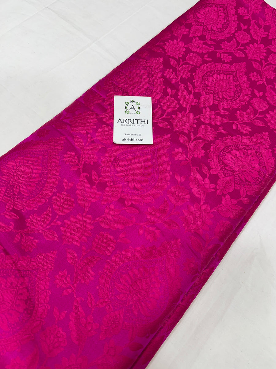 Pure Banarasi brocade fabric