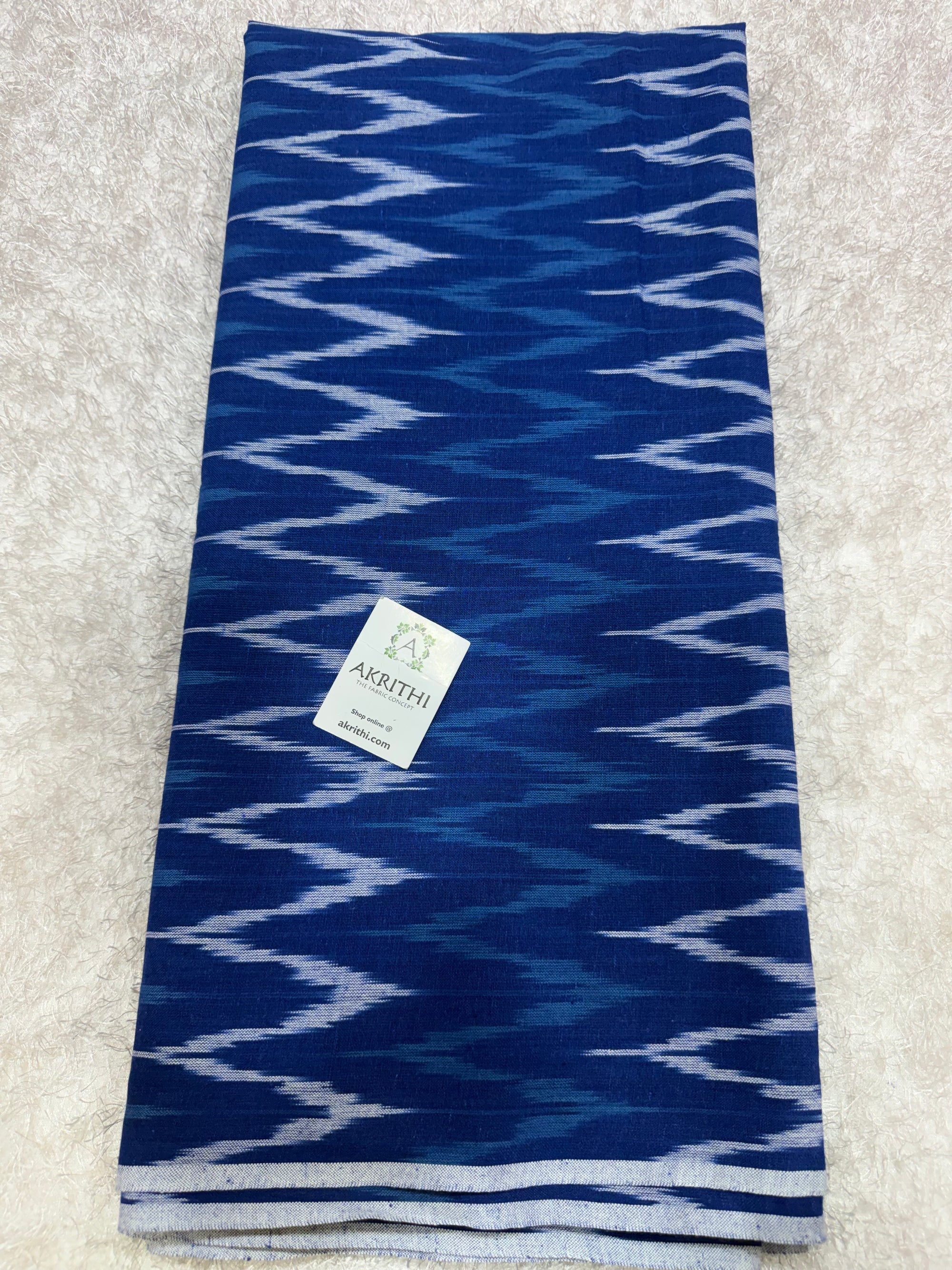 Pochampally Ikat pure cotton fabric