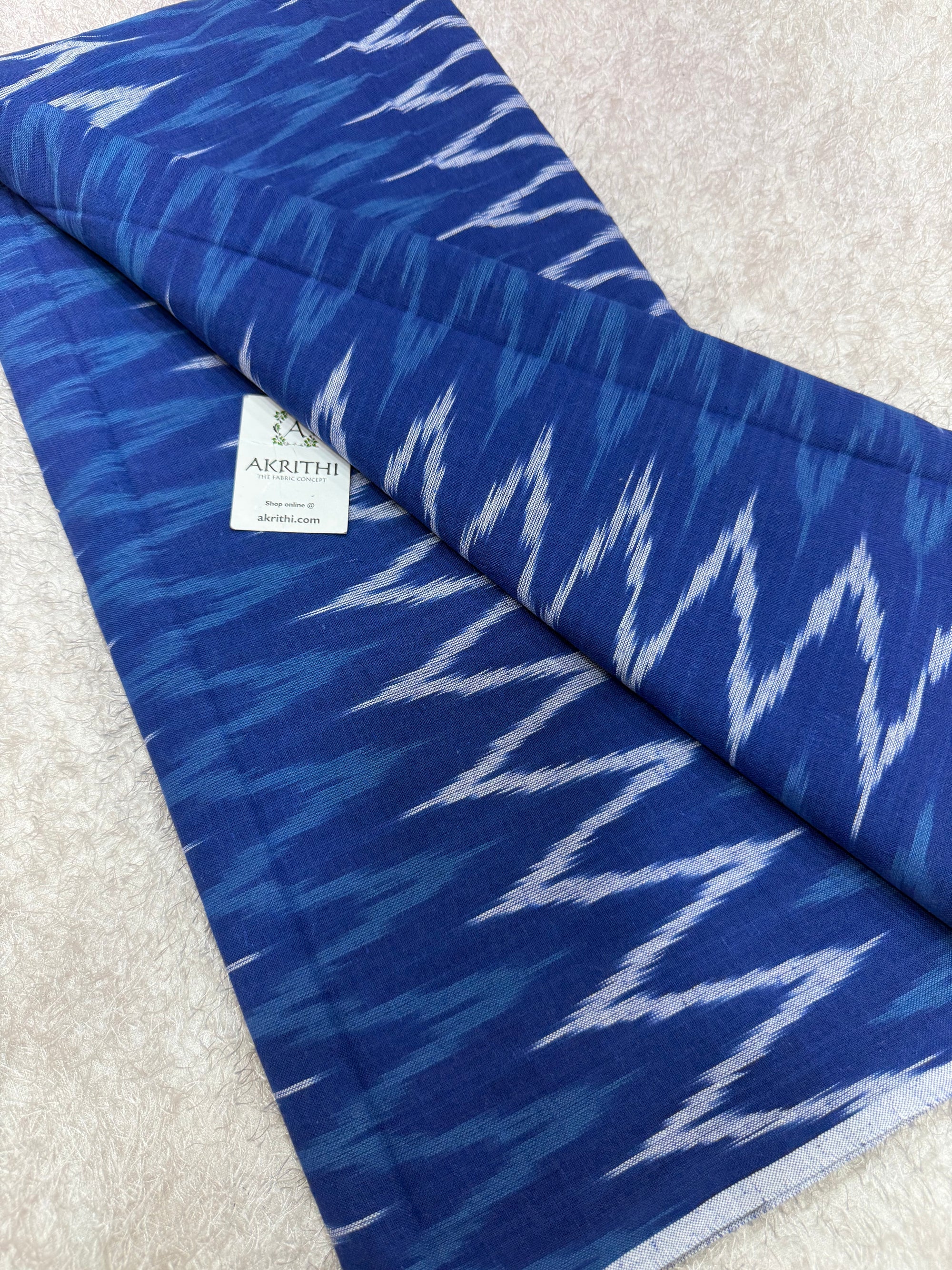 Pochampally Ikat pure cotton fabric