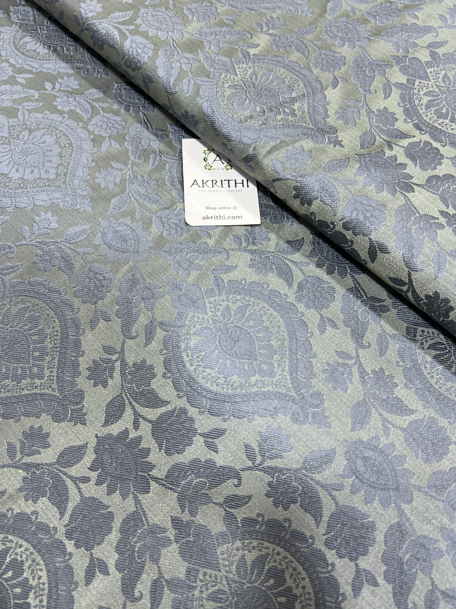 Pure Banarasi brocade fabric