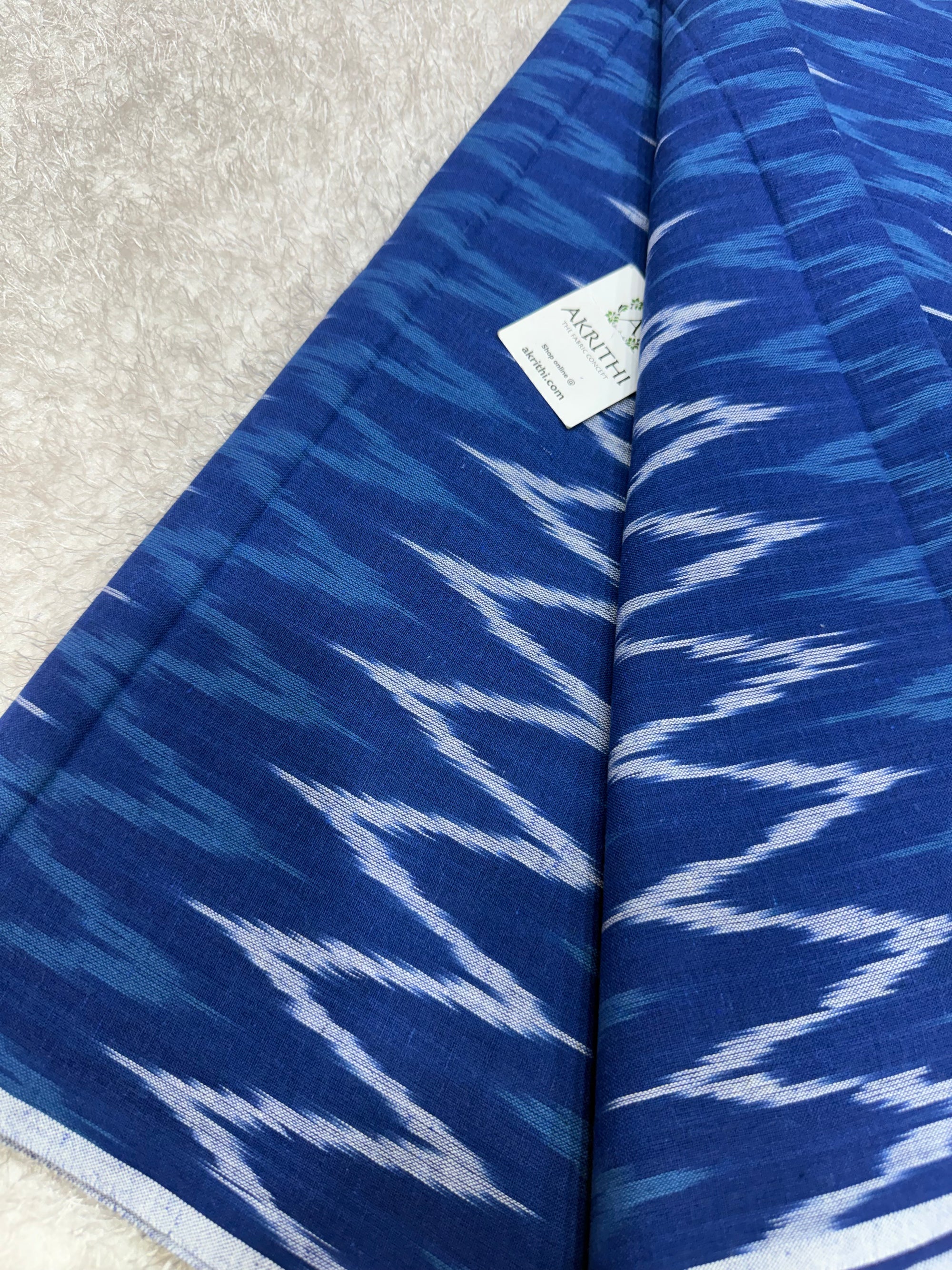 Pochampally Ikat pure cotton fabric