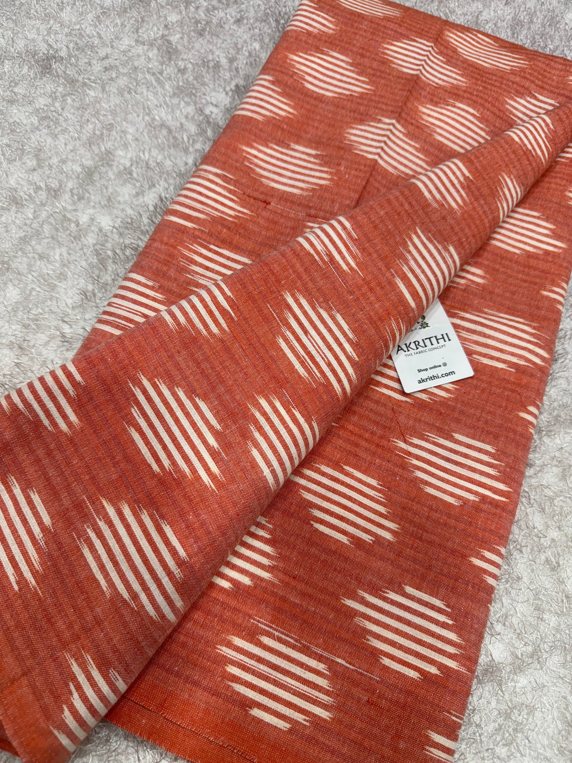 Pochampally Ikat pure cotton fabric