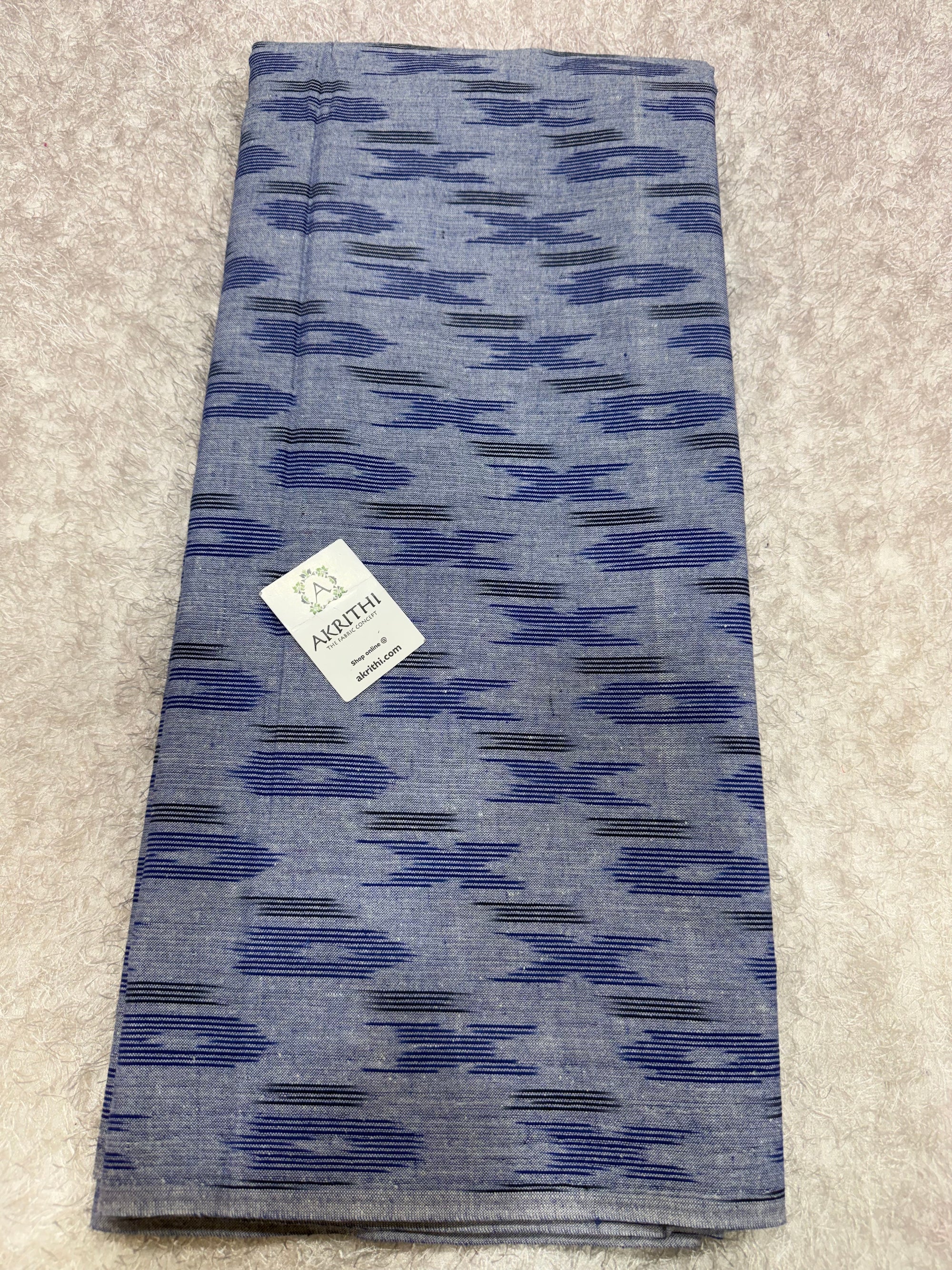 Pochampally Ikat pure cotton fabric