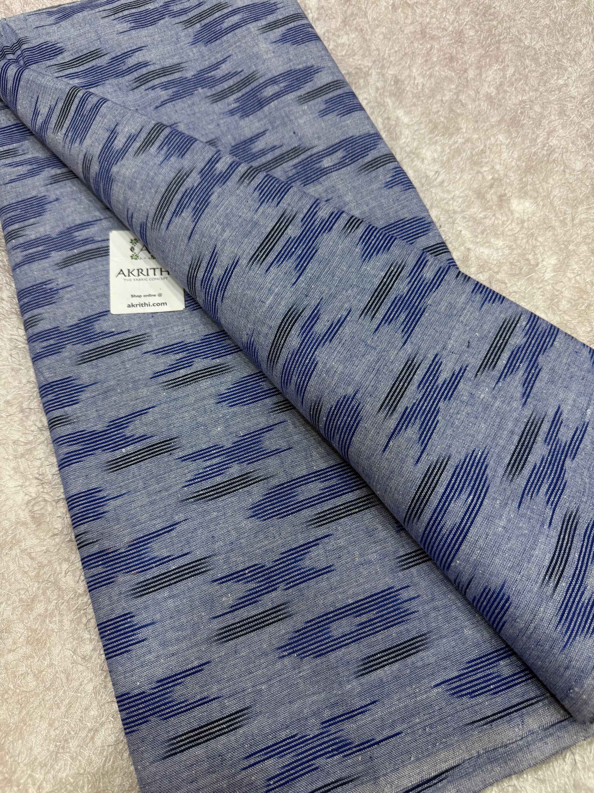 Pochampally Ikat pure cotton fabric