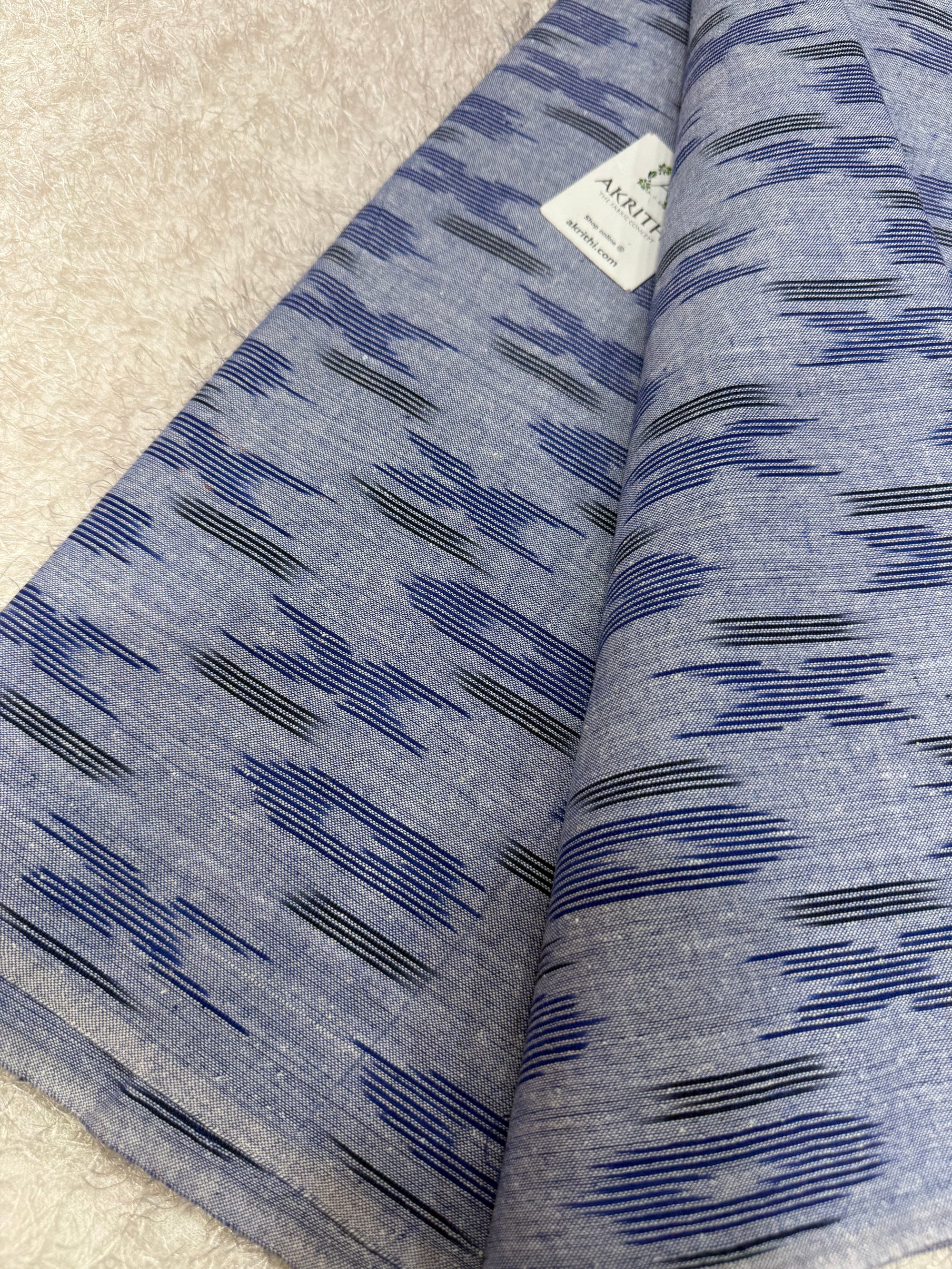 Pochampally Ikat pure cotton fabric