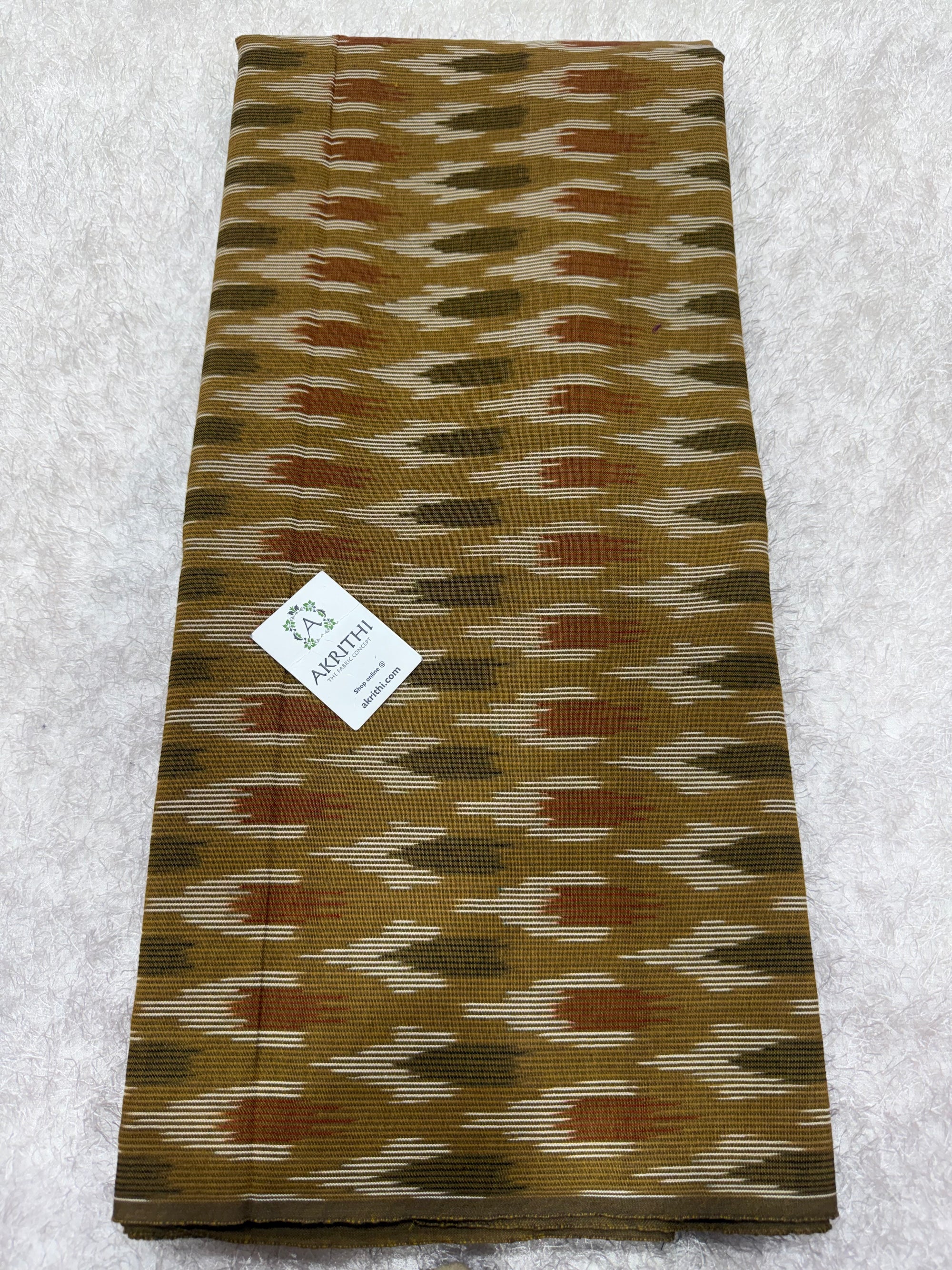 Pochampally Ikat pure cotton fabric