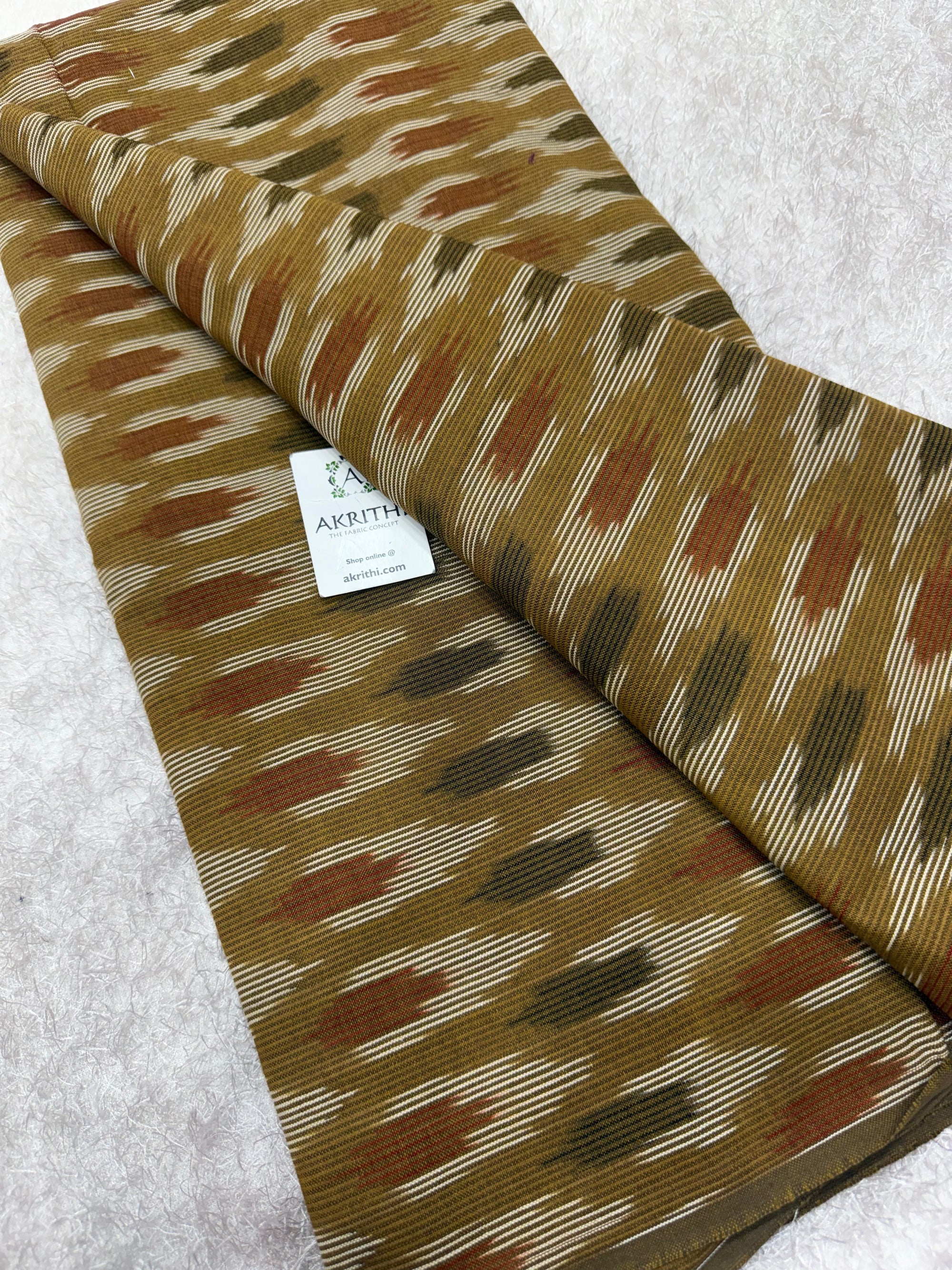 Pochampally Ikat pure cotton fabric