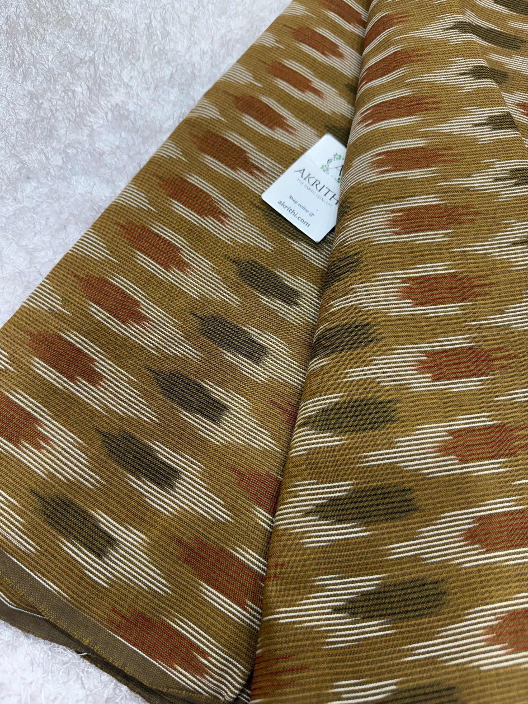 Pochampally Ikat pure cotton fabric