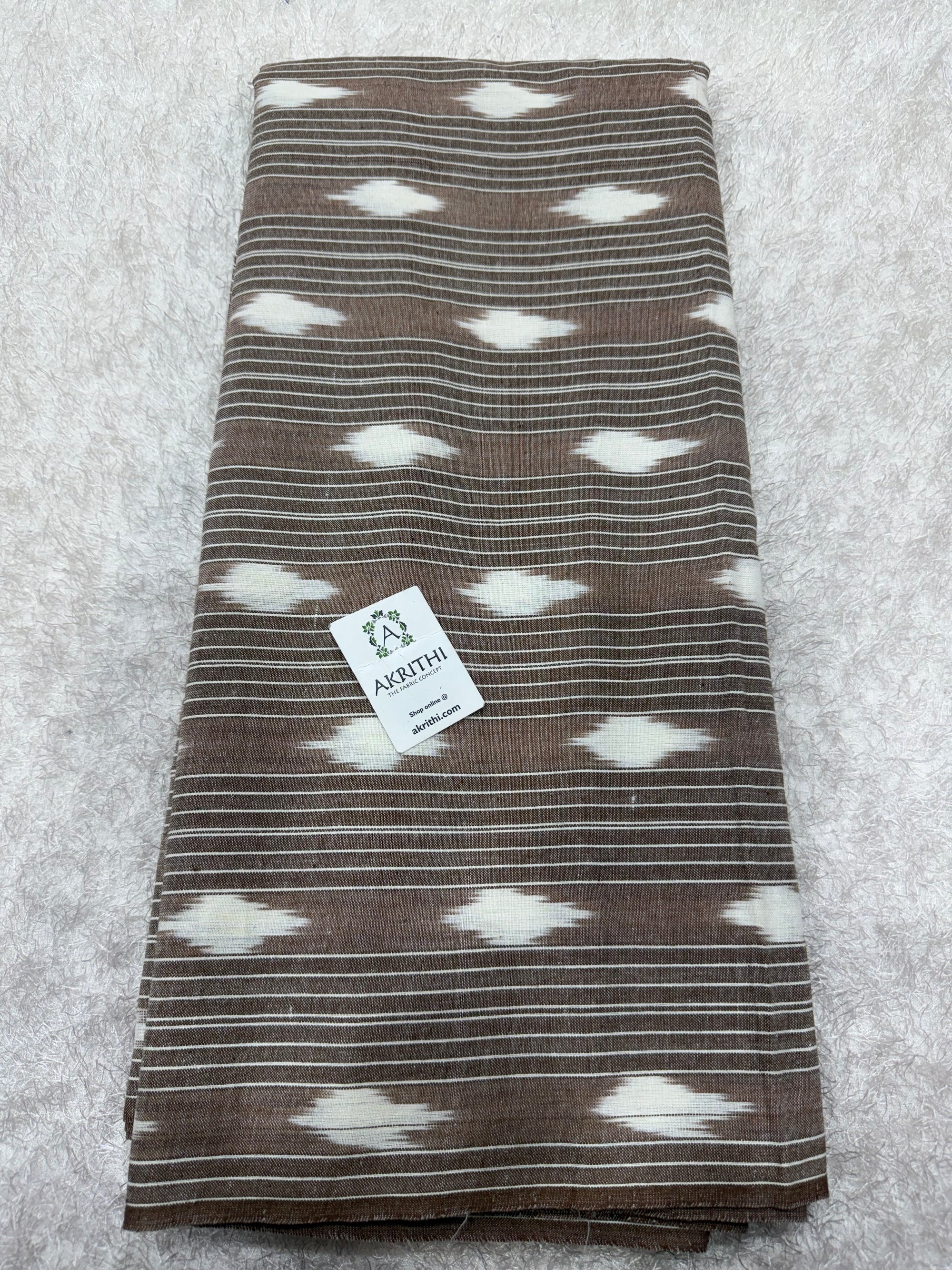 Pochampally Ikat pure cotton fabric