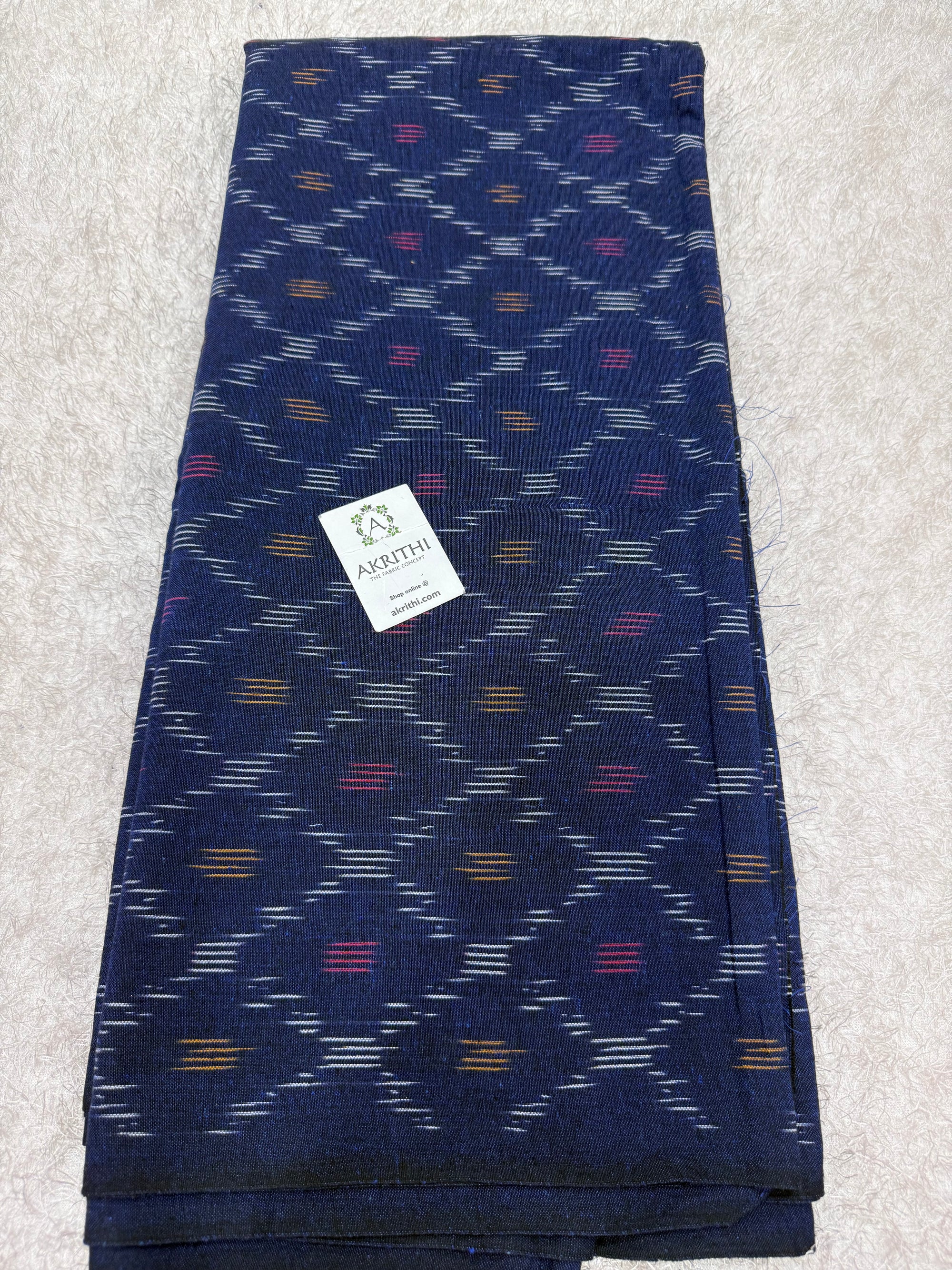 Pochampally Ikat pure cotton fabric