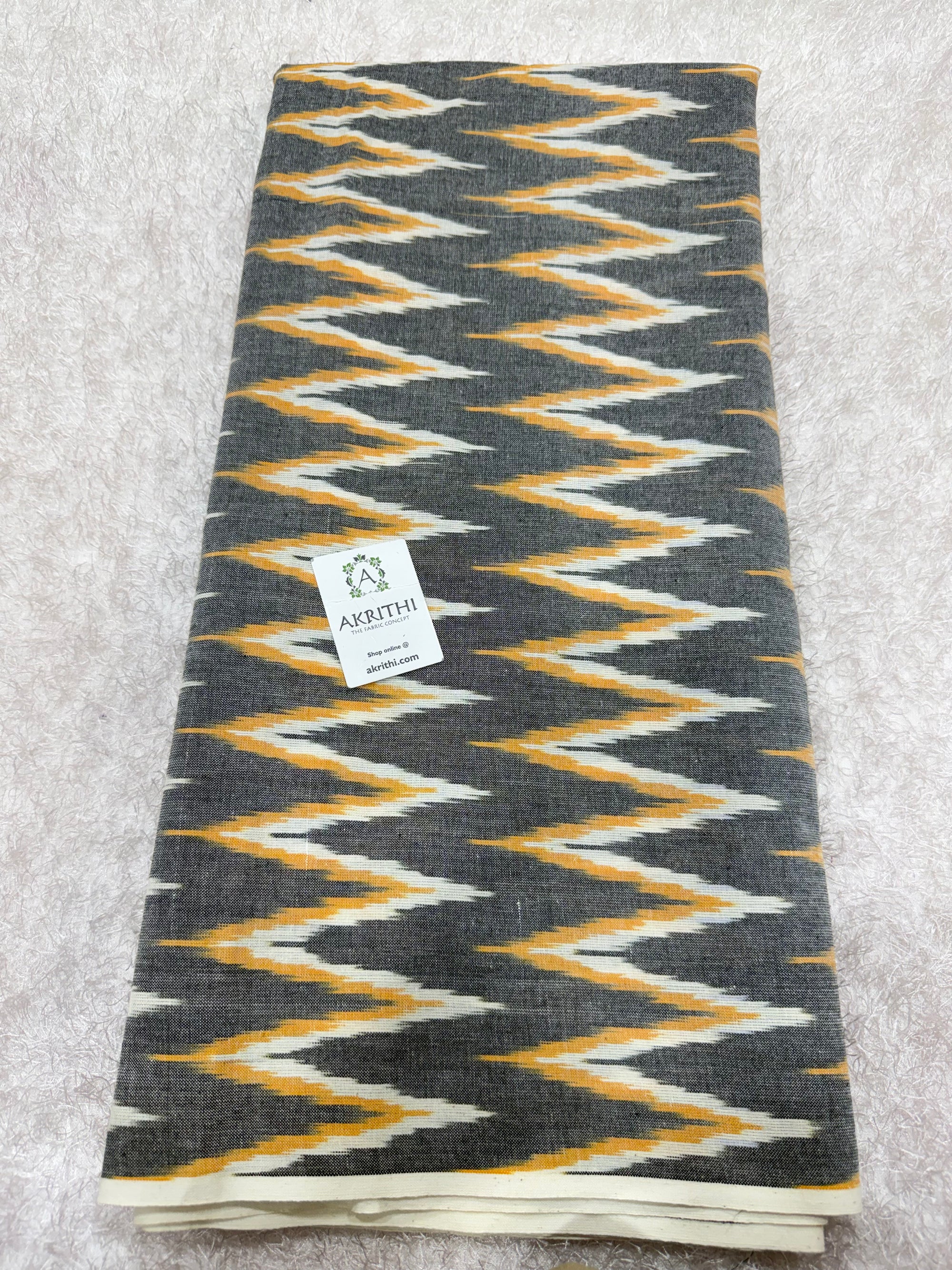 Pochampally Ikat pure cotton fabric
