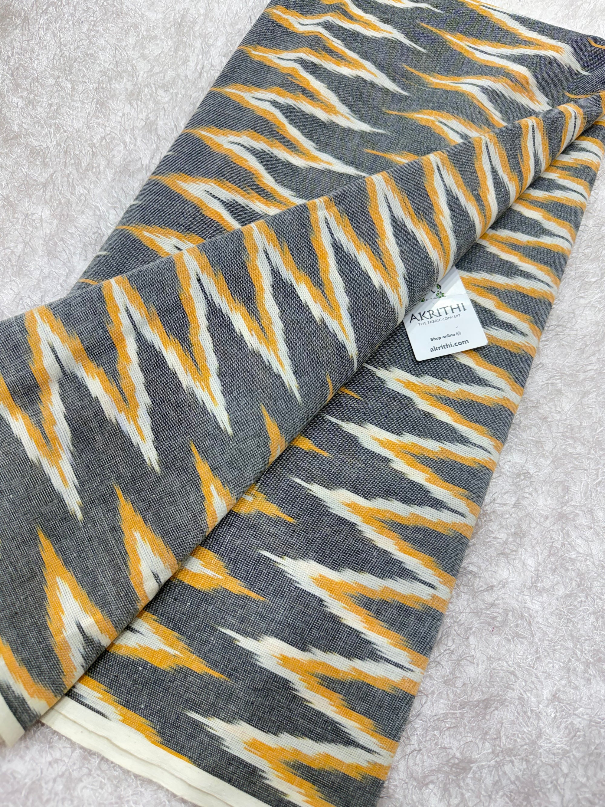 Pochampally Ikat pure cotton fabric