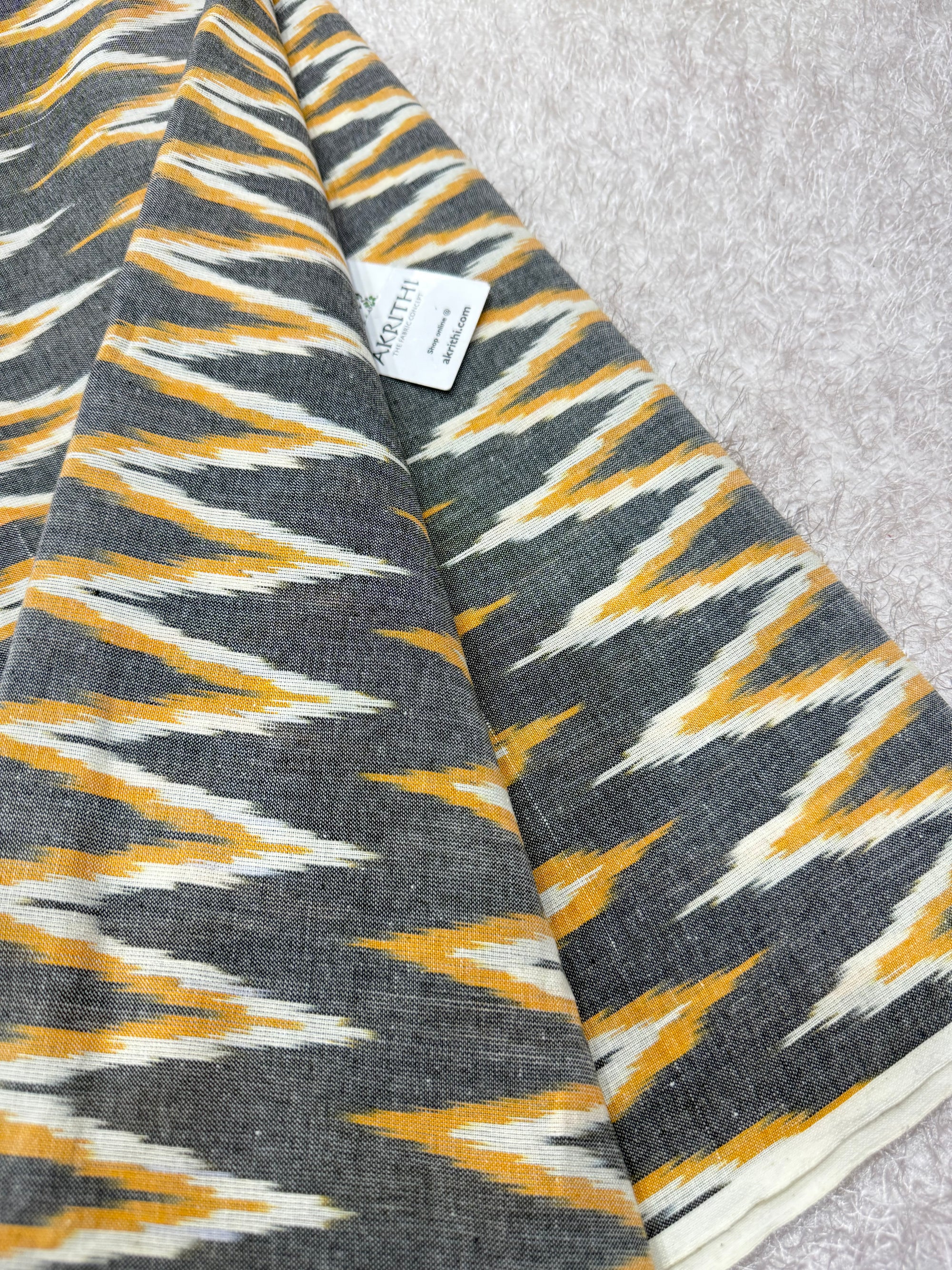 Pochampally Ikat pure cotton fabric