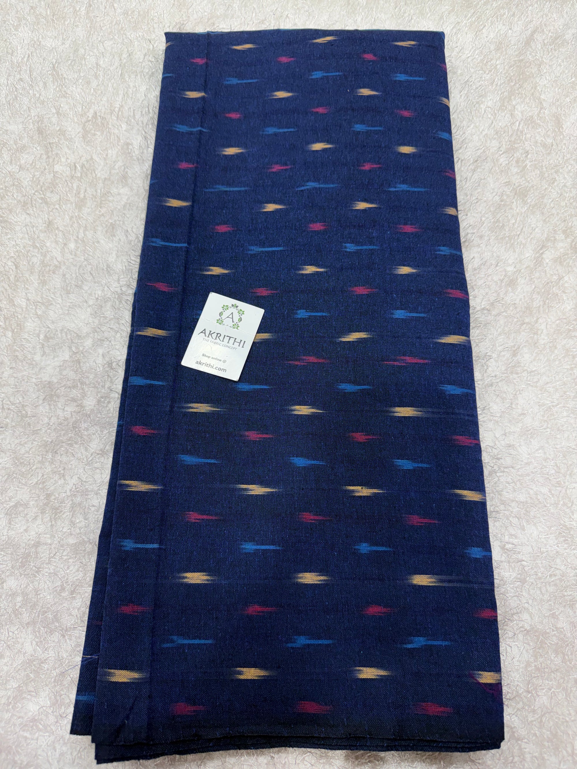Pochampally Ikat pure cotton fabric