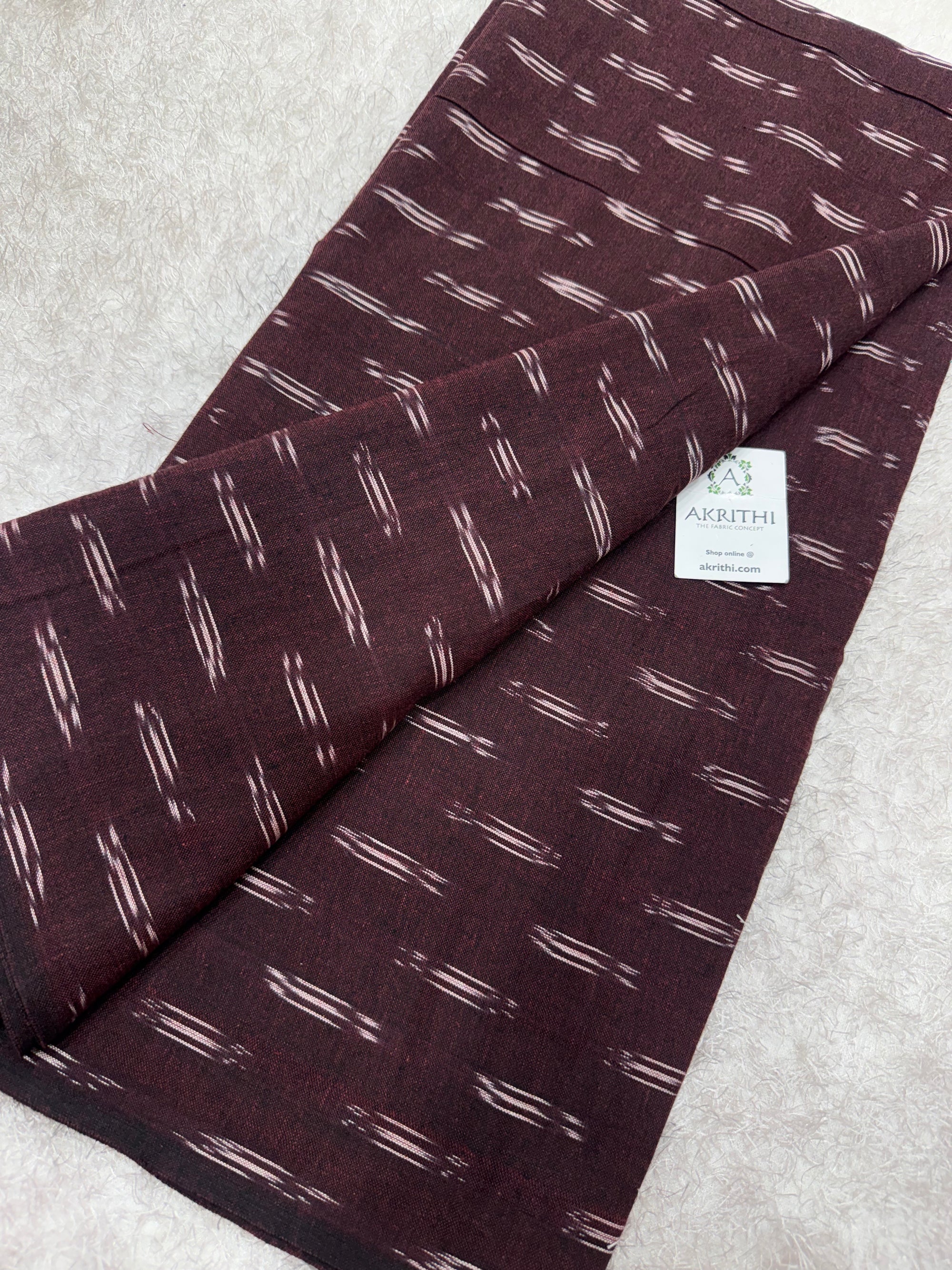 Pochampally Ikat pure cotton fabric