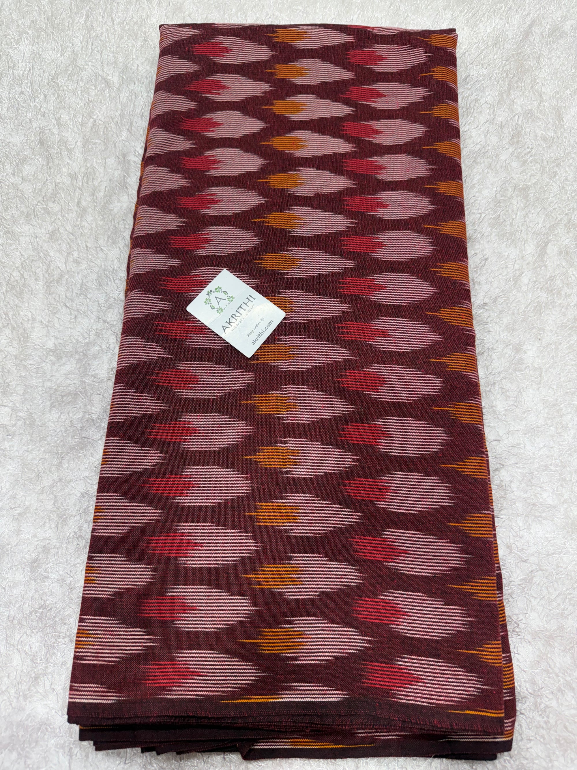 Pochampally Ikat pure cotton fabric