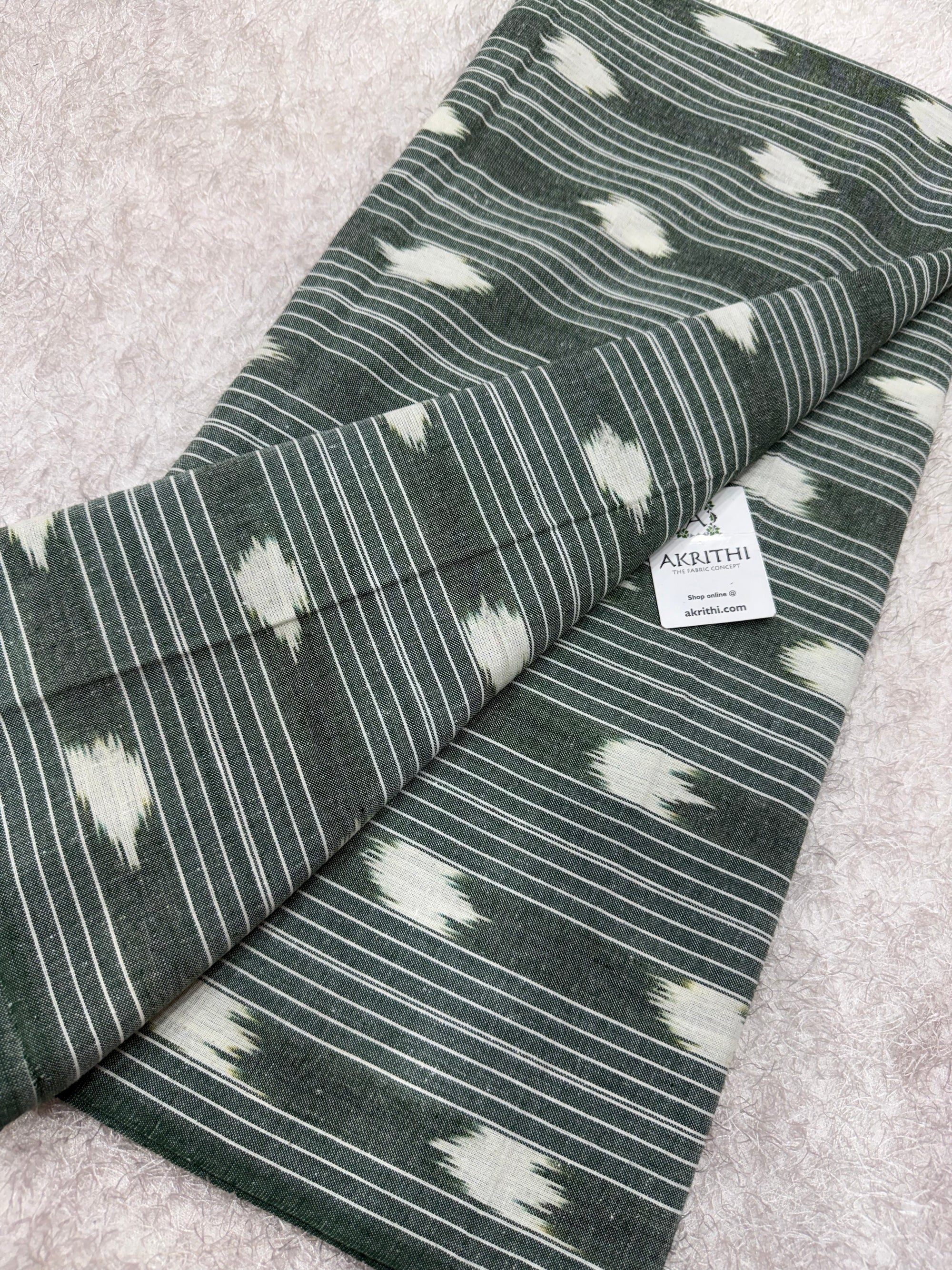 Pochampally Ikat pure cotton fabric