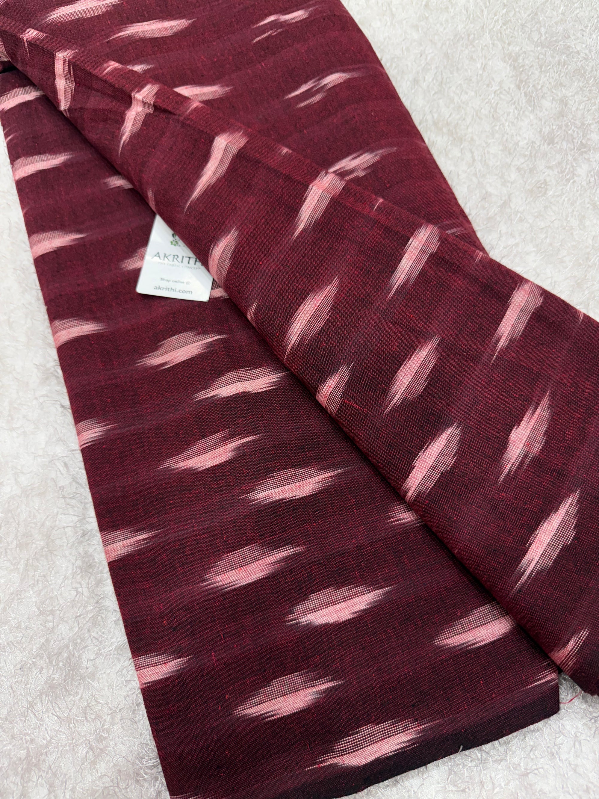 Pochampally Ikat pure cotton fabric