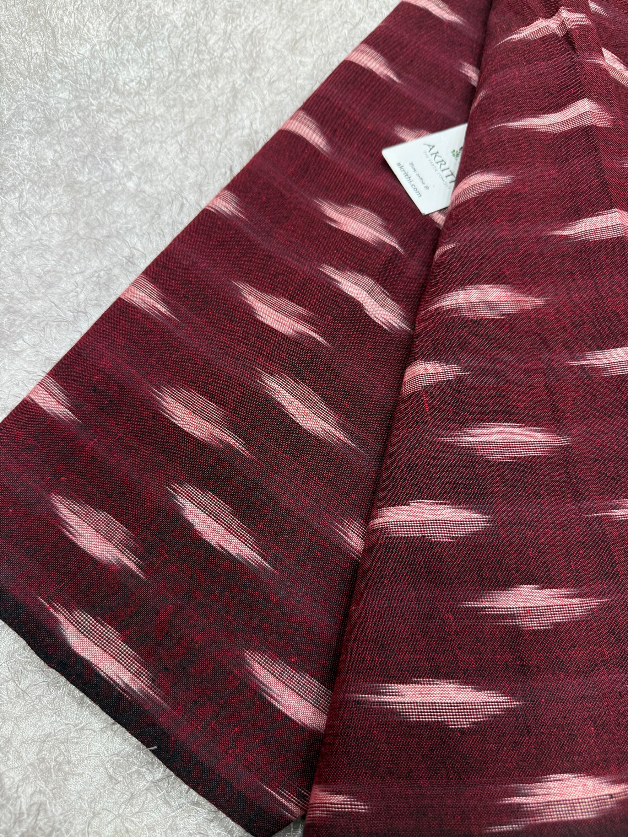 Pochampally Ikat pure cotton fabric