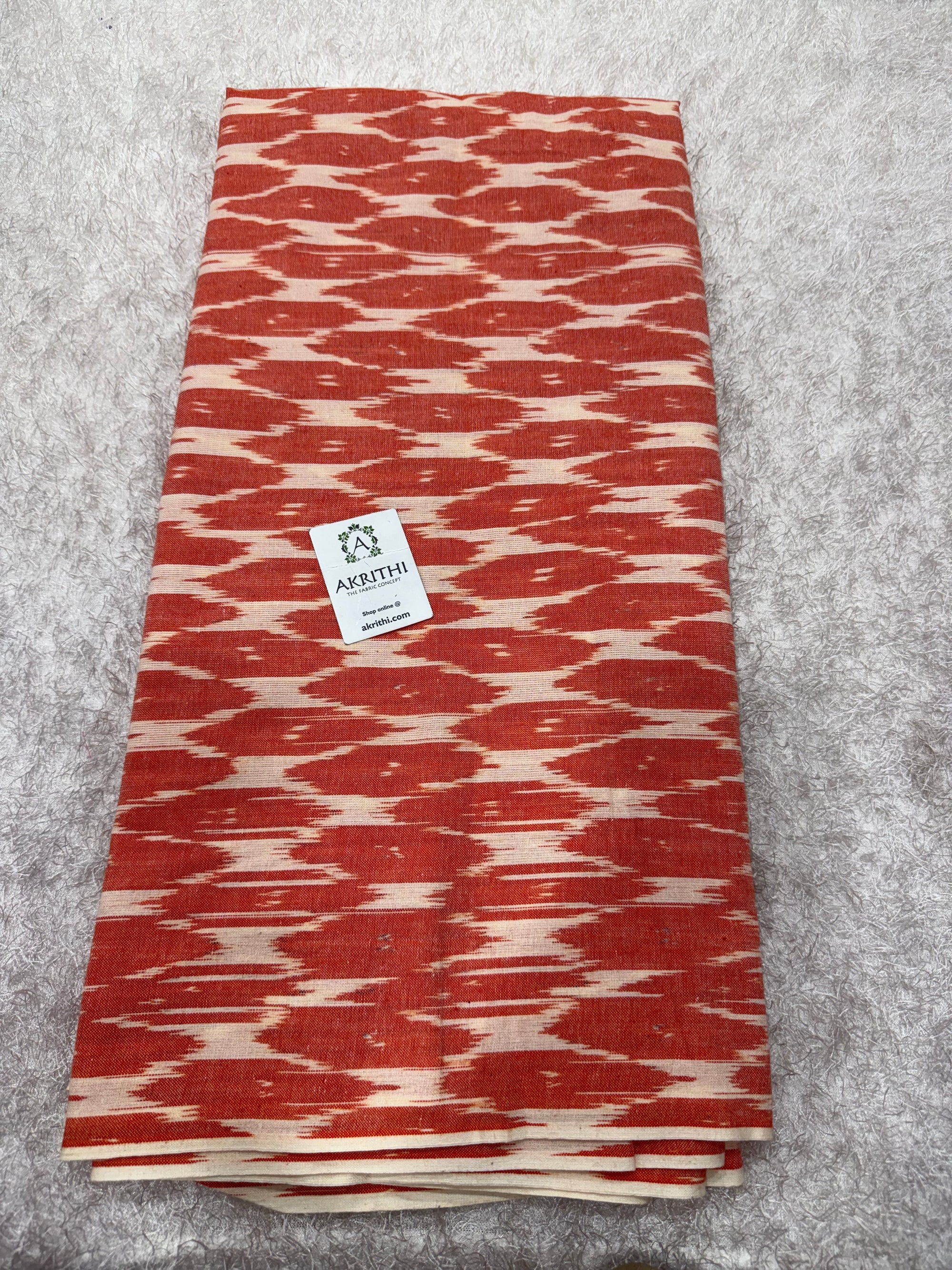 Pochampally Ikat pure cotton fabric