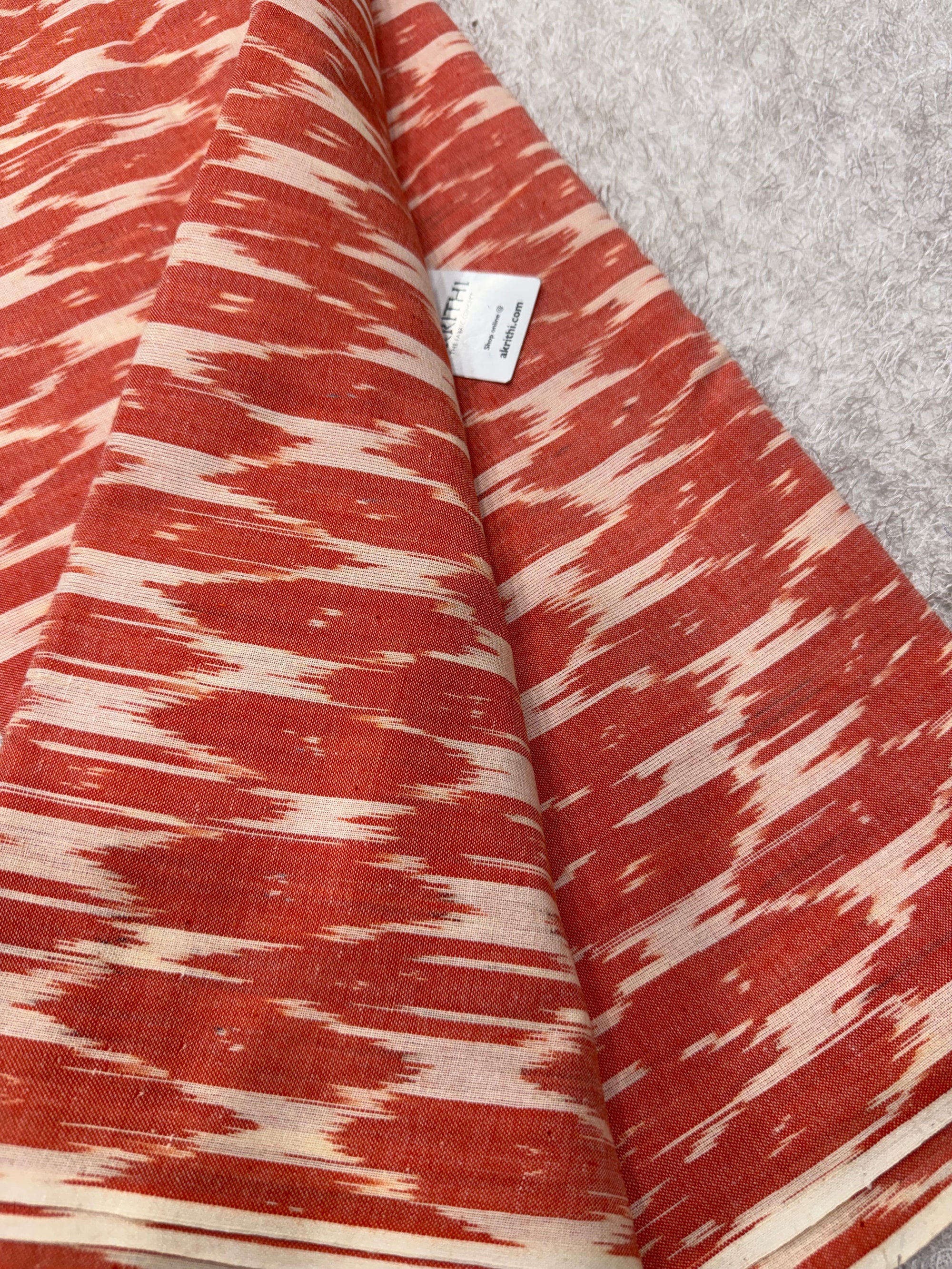 Pochampally Ikat pure cotton fabric