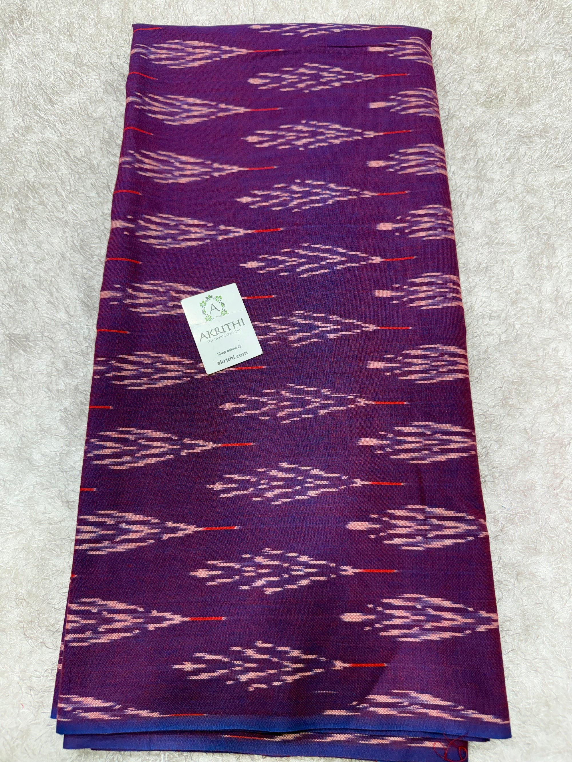 Pochampally Ikat pure cotton fabric