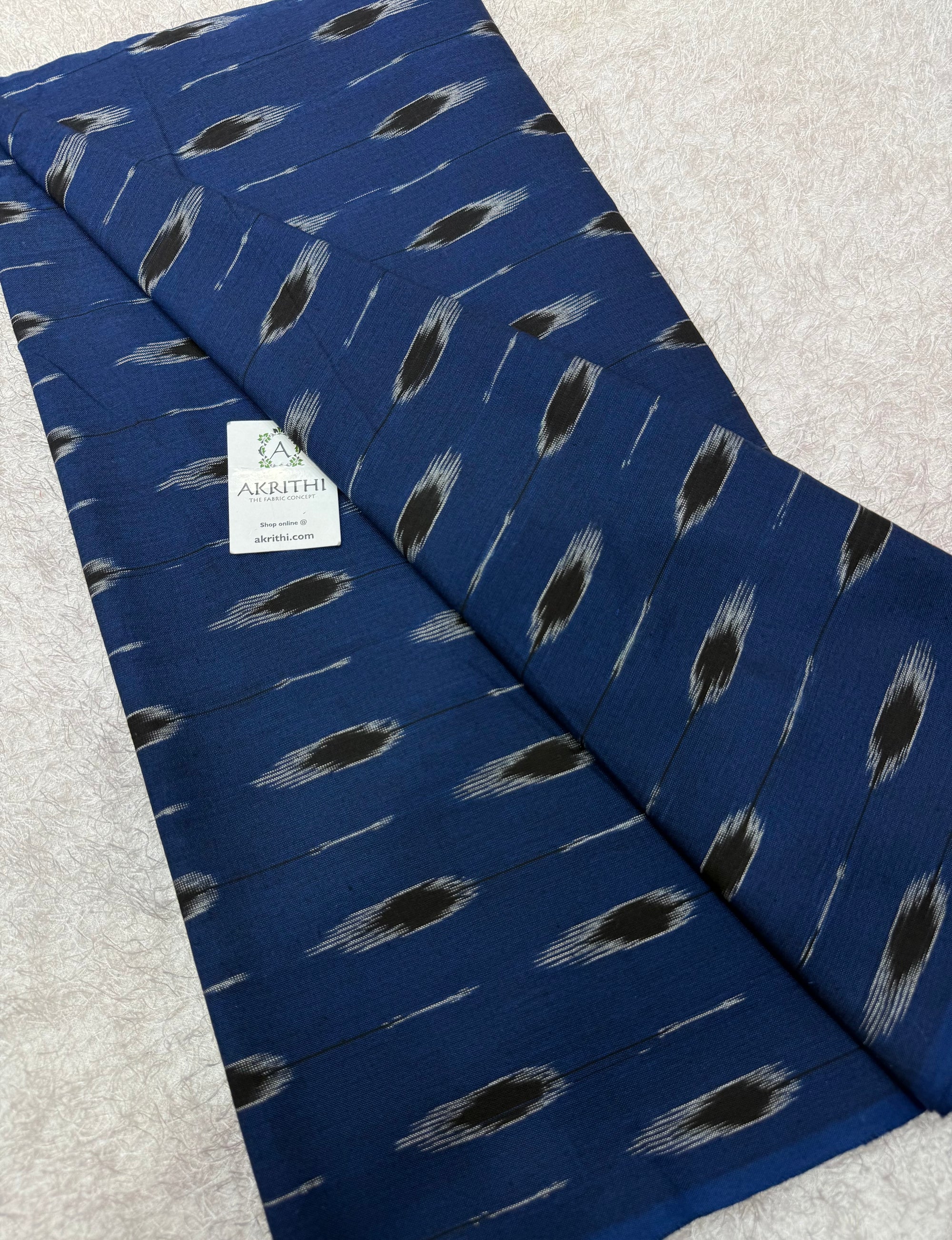 Pochampally Ikat pure cotton fabric