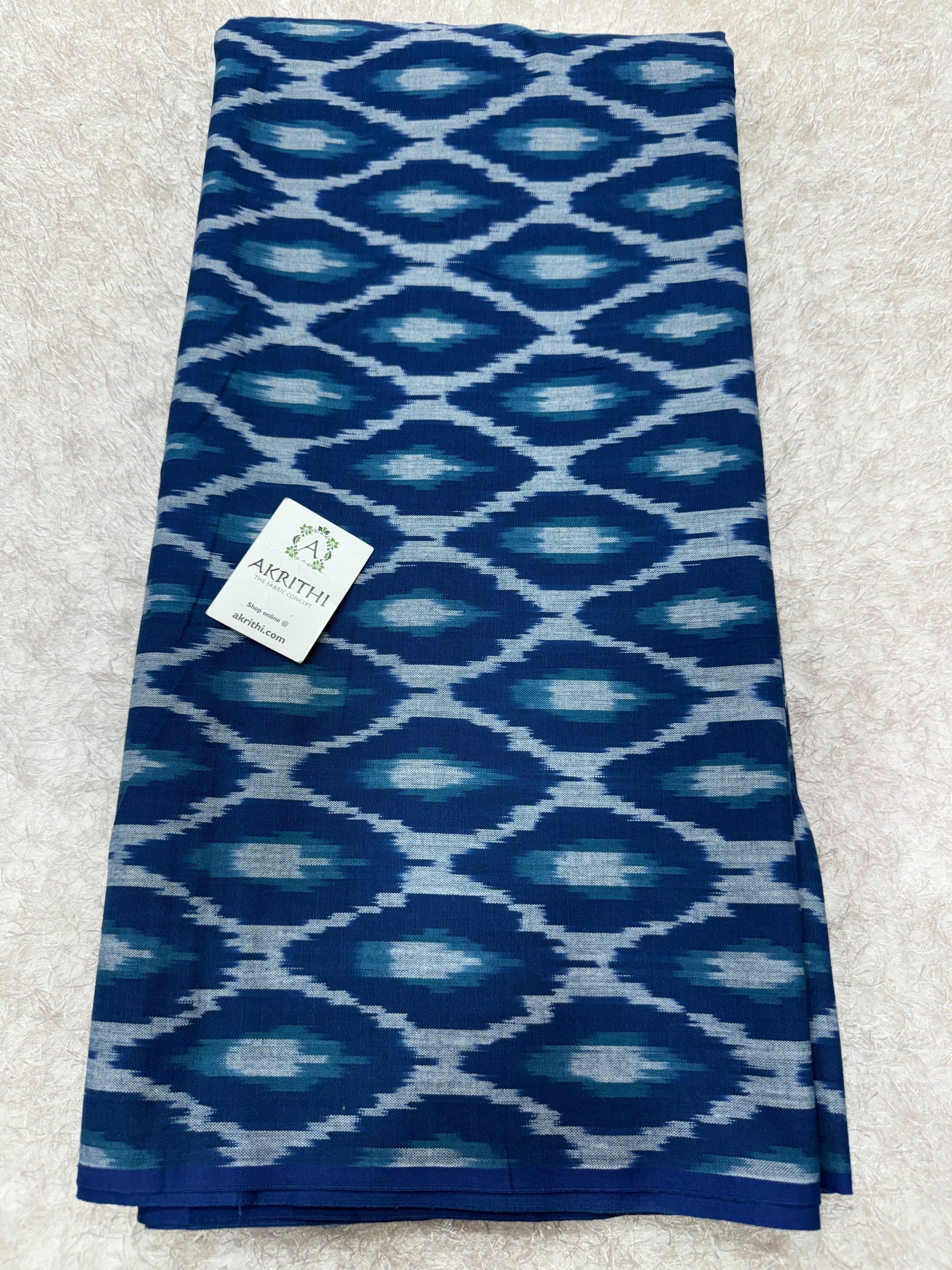 Pochampally Ikat pure cotton fabric